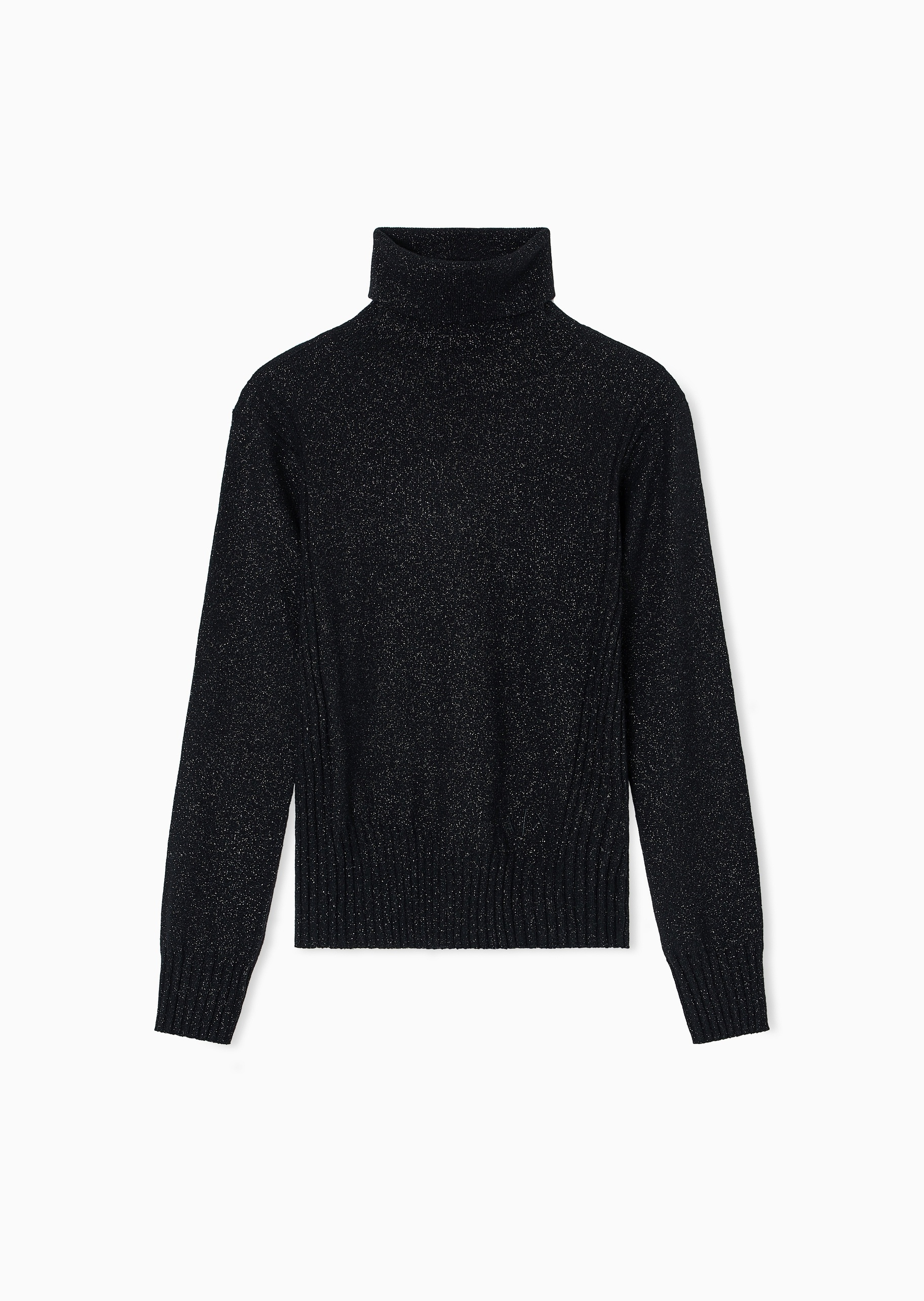 ARMANI EXCHANGE 女士高领羊毛混纺老钱风套头针织毛衣