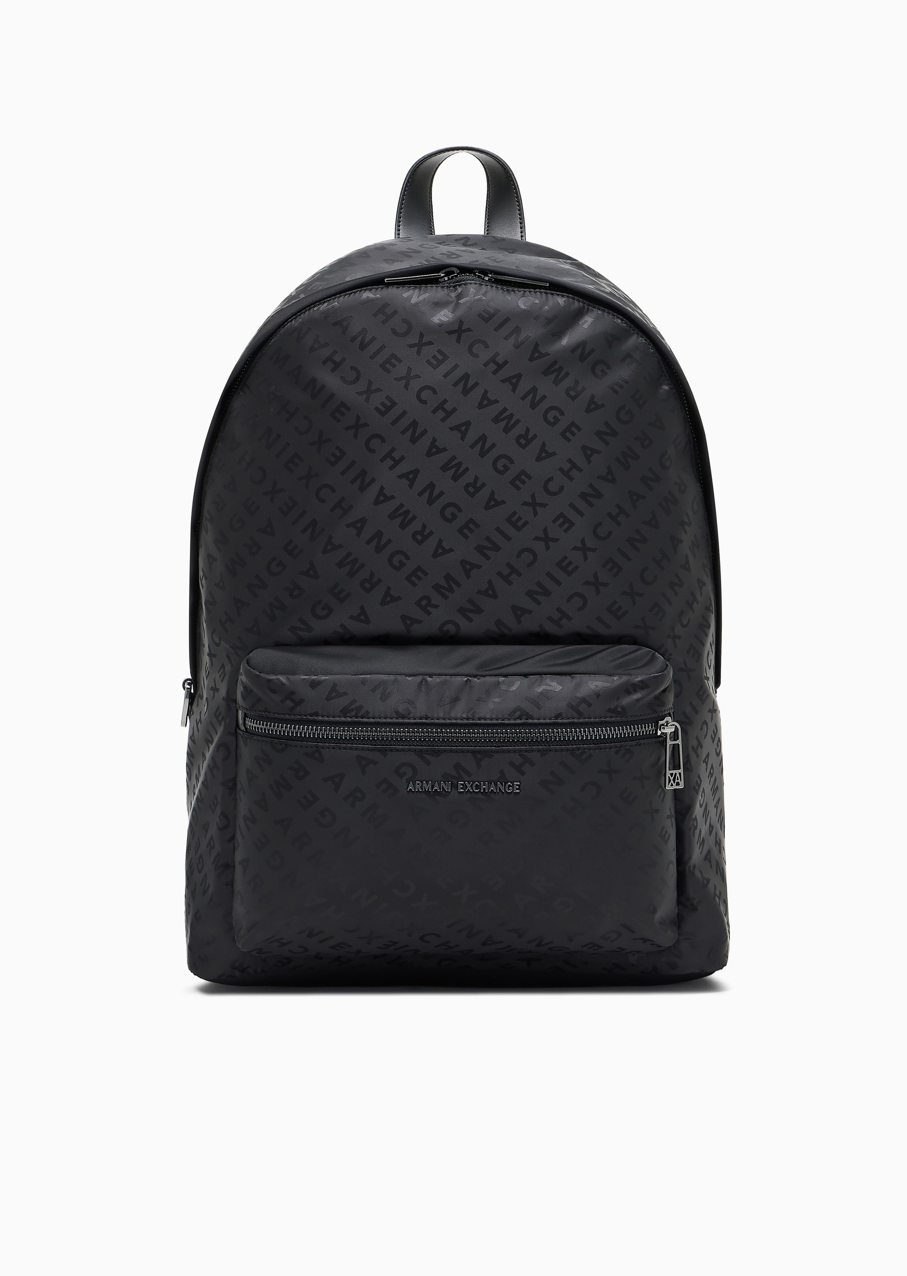 ARMANI EXCHANGE 男士运动风老花通勤休闲大容量双肩包