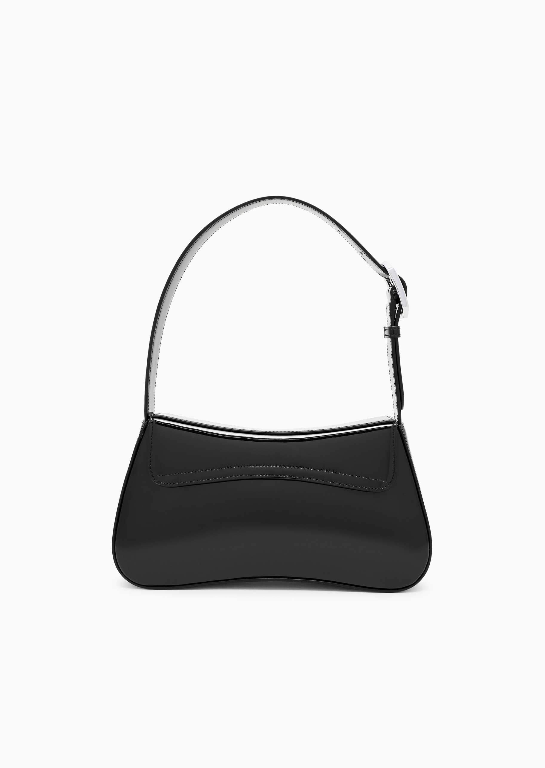 Emporio Armani 女士翻盖Hobo可调节肩带手提单肩包