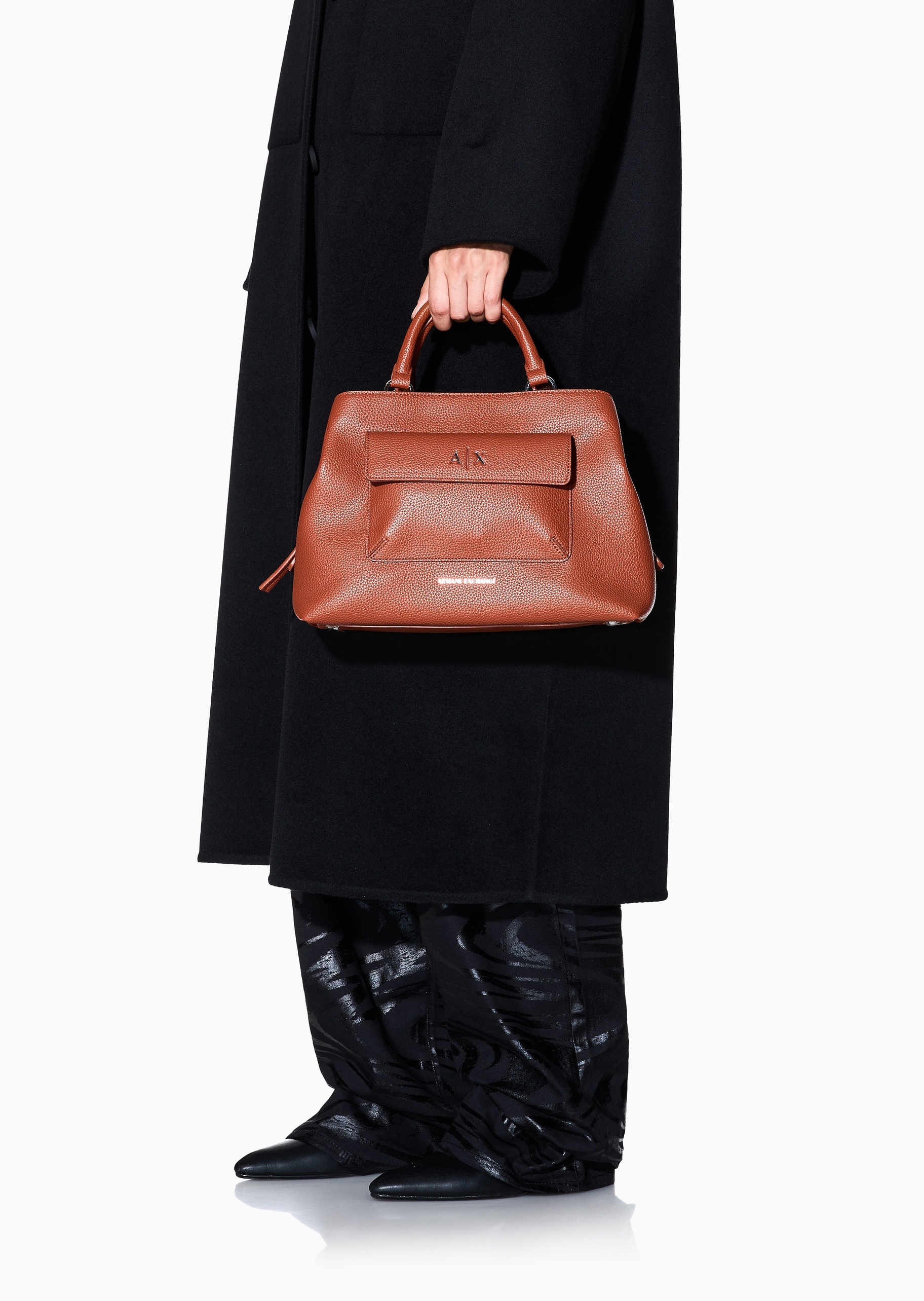 ARMANI EXCHANGE 女士商务通勤单肩手提斜挎托特包