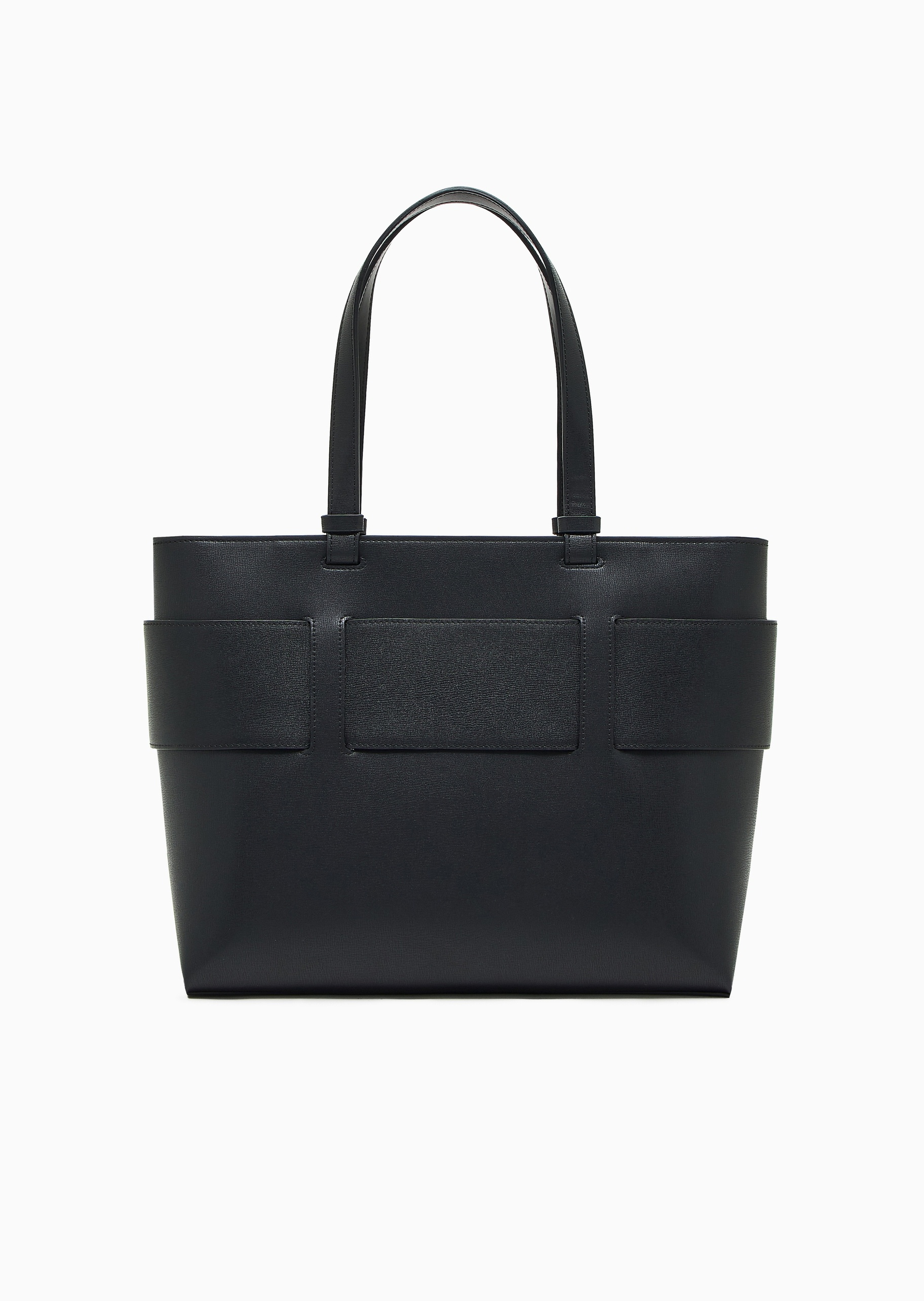 ARMANI EXCHANGE 女士中号拉链镂空饰带通勤风手提托特包