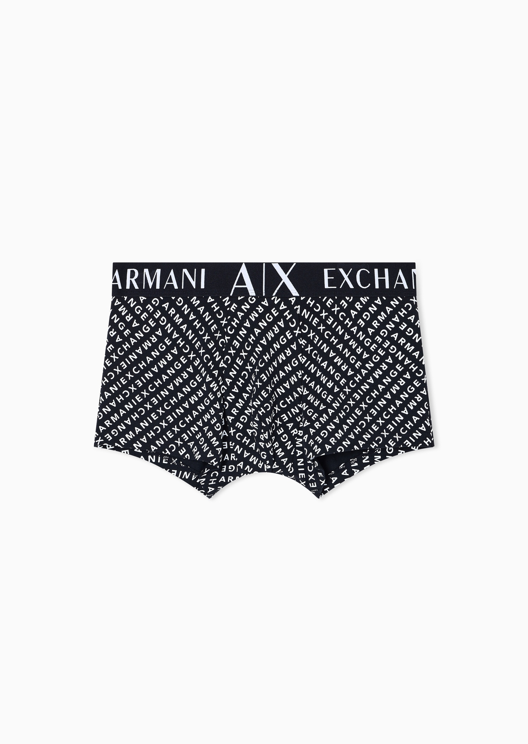 ARMANI EXCHANGE 男士字母印花纯棉平角内裤轻奢礼物