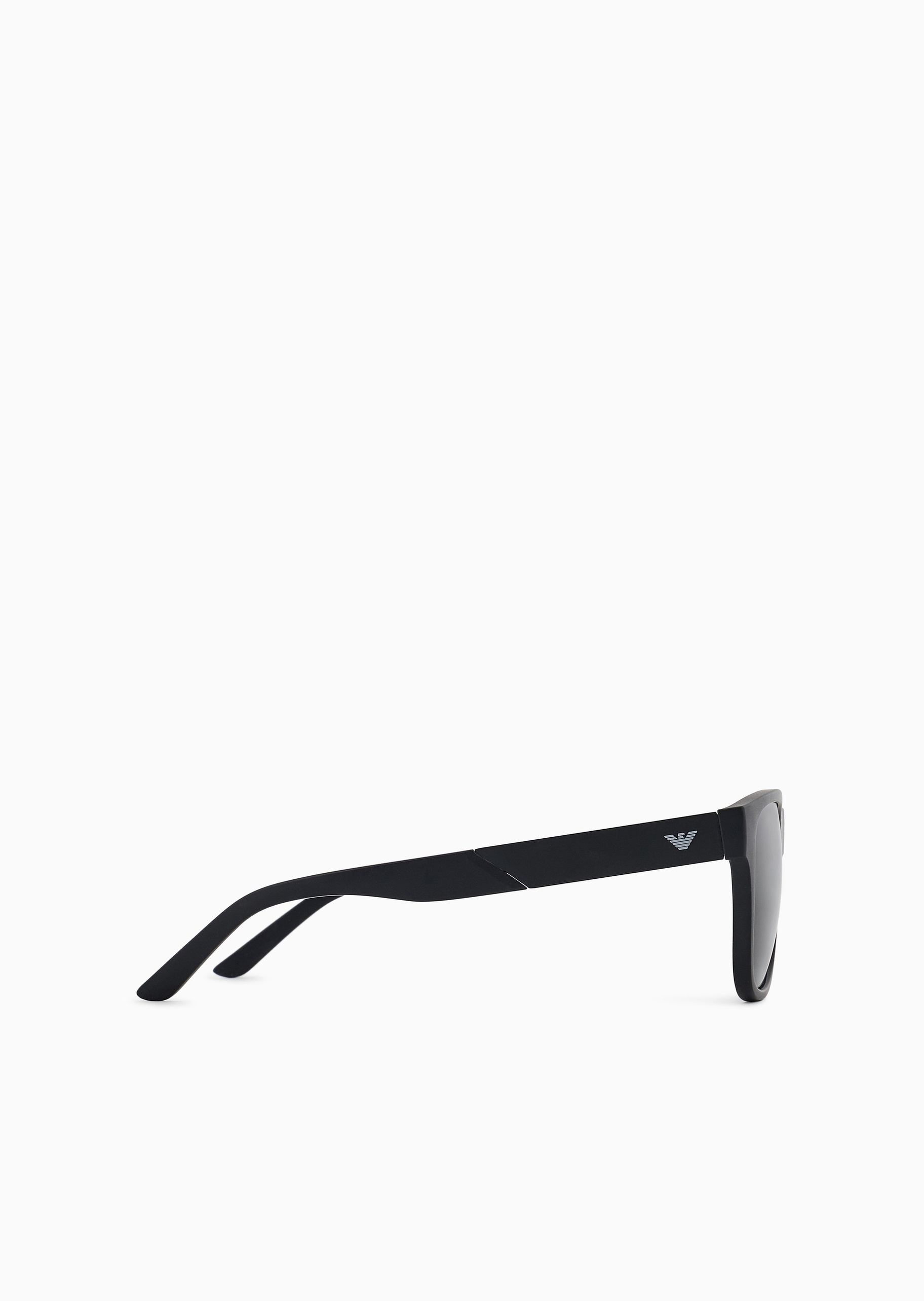 Emporio Armani 男士哑光方形边框都市休闲太阳眼镜