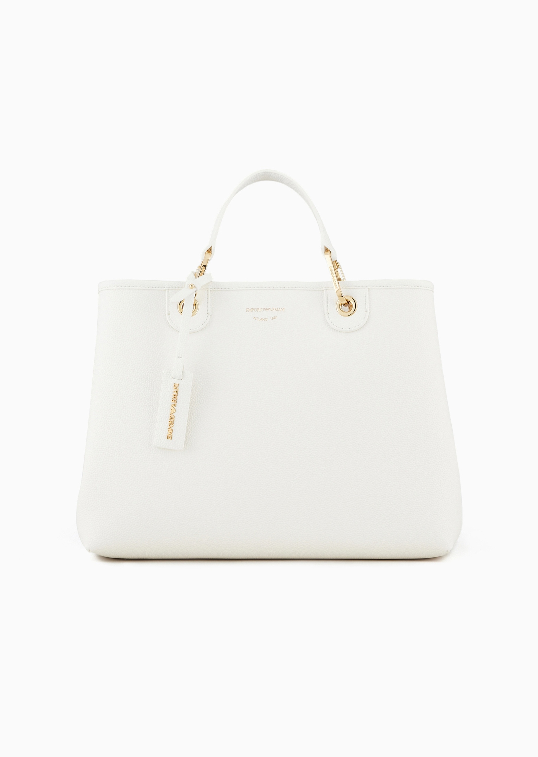 Emporio Armani 女士中号磁扣子母包可拆肩带手提斜挎托特包