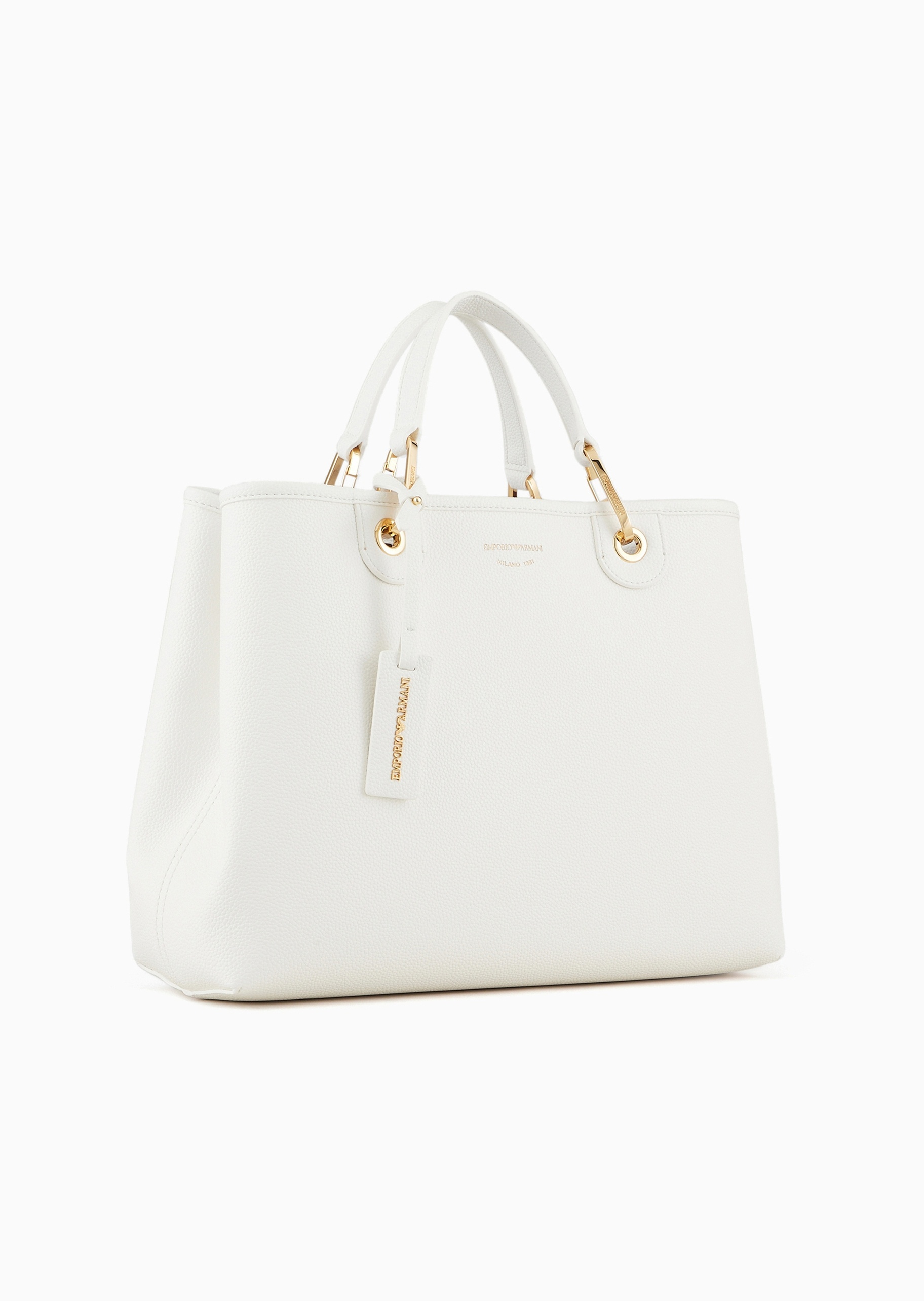 Emporio Armani 女士中号磁扣子母包可拆肩带手提斜挎托特包