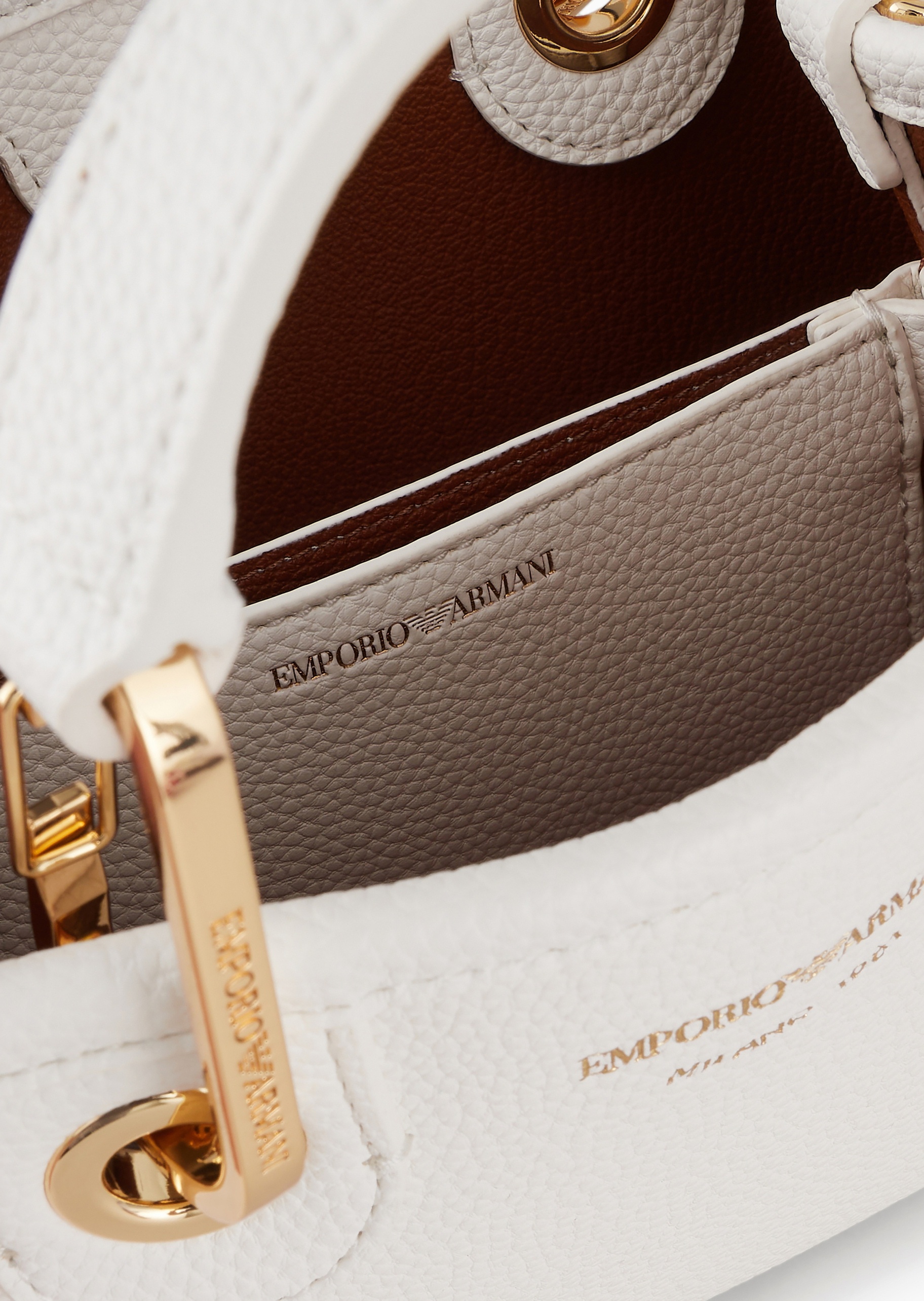 Emporio Armani 女士商务休闲通勤迷你单肩手提斜挎托特包