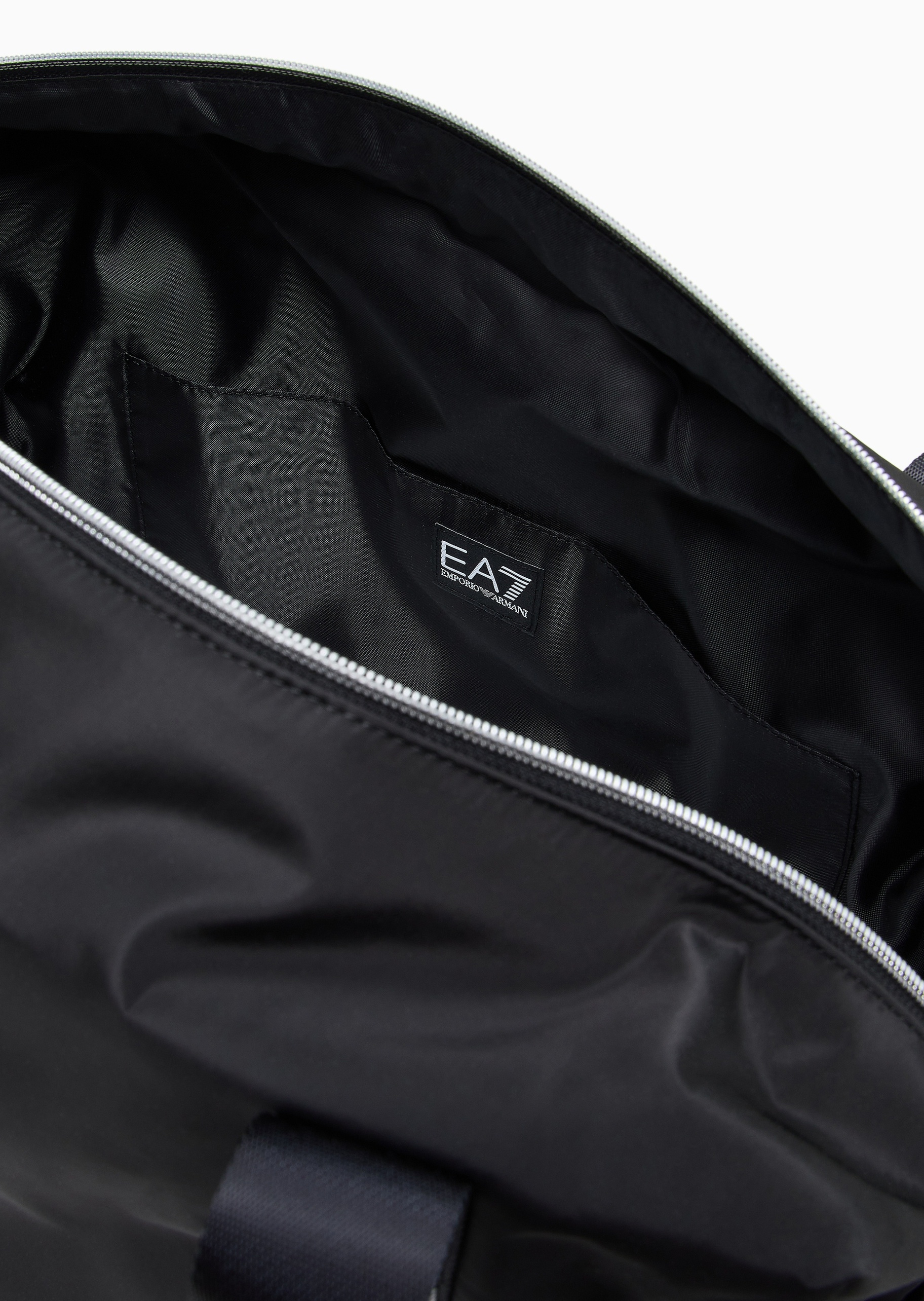 EA7 女士大容量拉链可拆肩带手提斜挎健身包