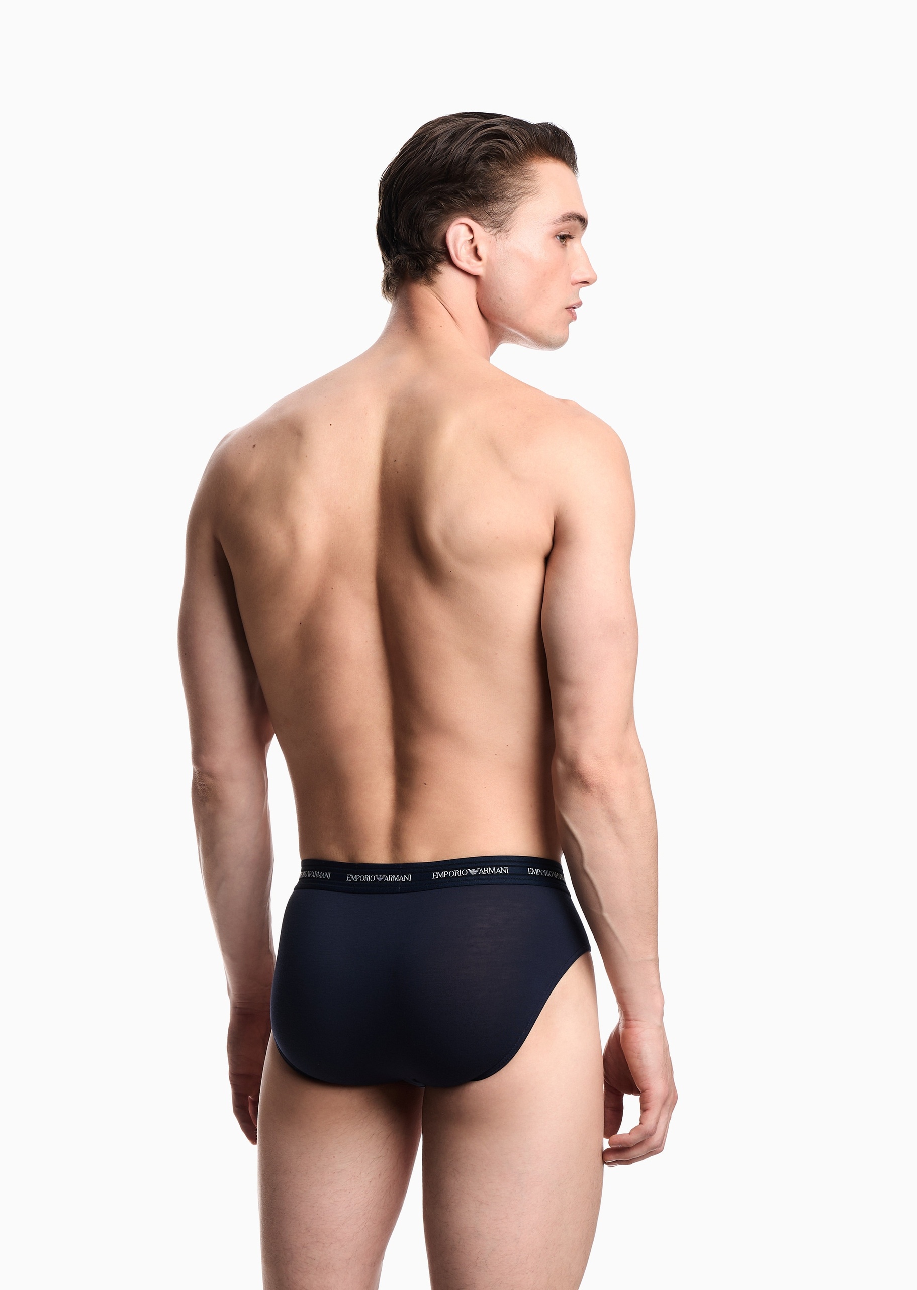 Emporio Armani 男士三角两条装性感轻奢礼物内裤套装