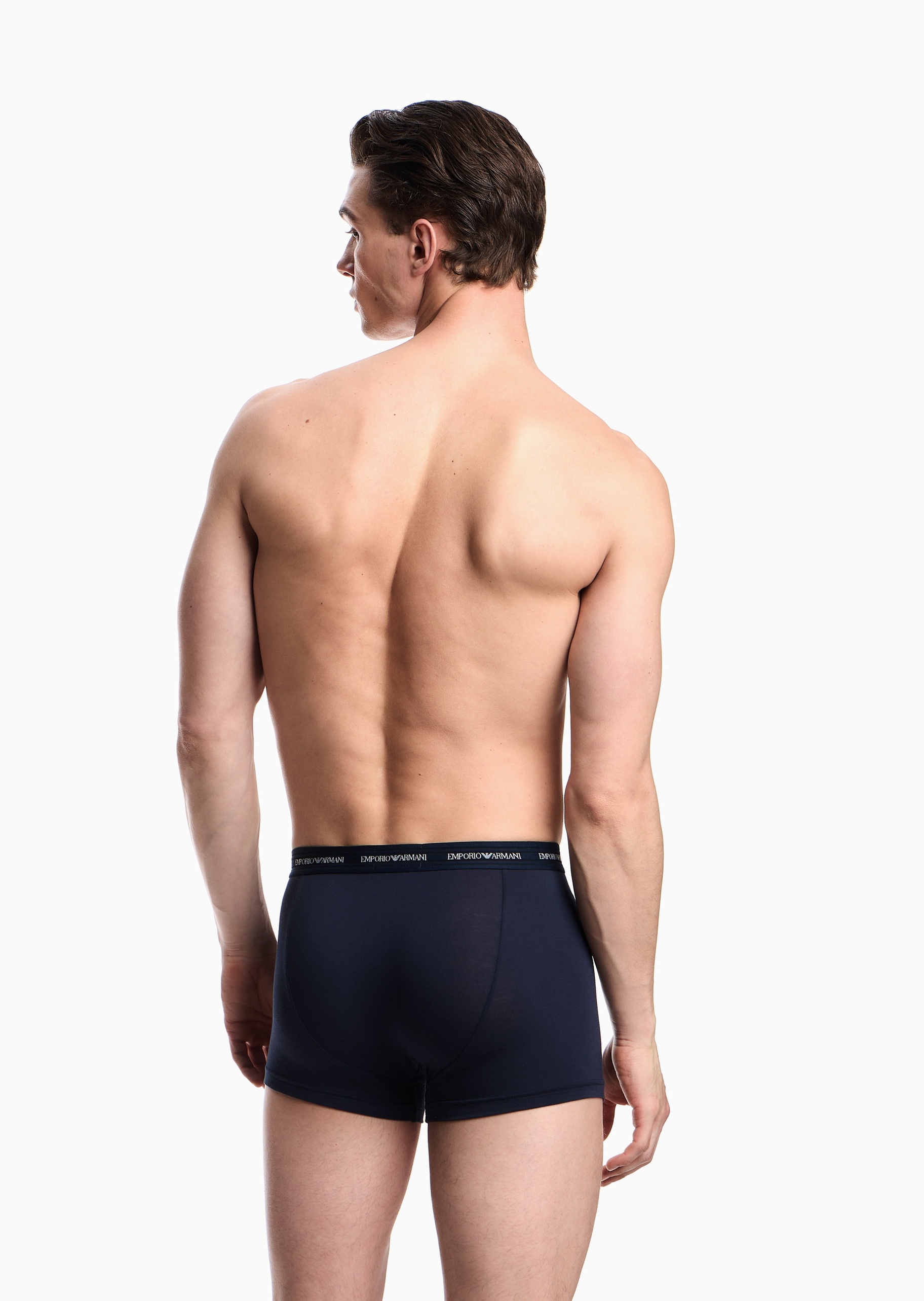 Emporio Armani 男士平角两条装轻奢礼物内裤套装