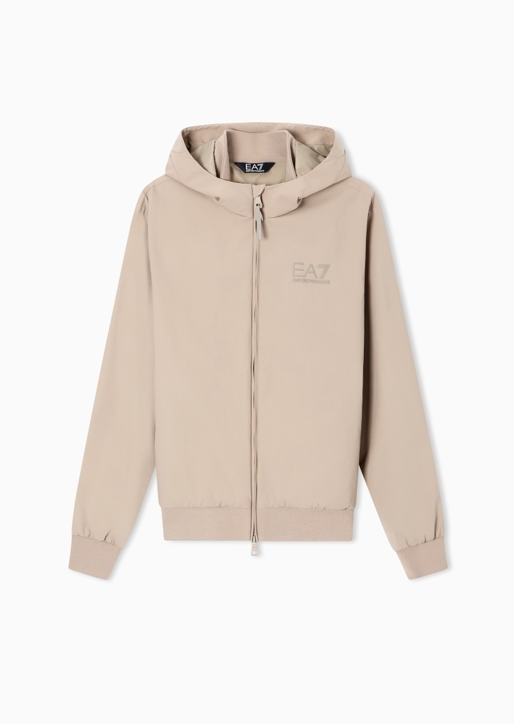 EA7 男士长袖连帽拉链门襟运动时尚夹克