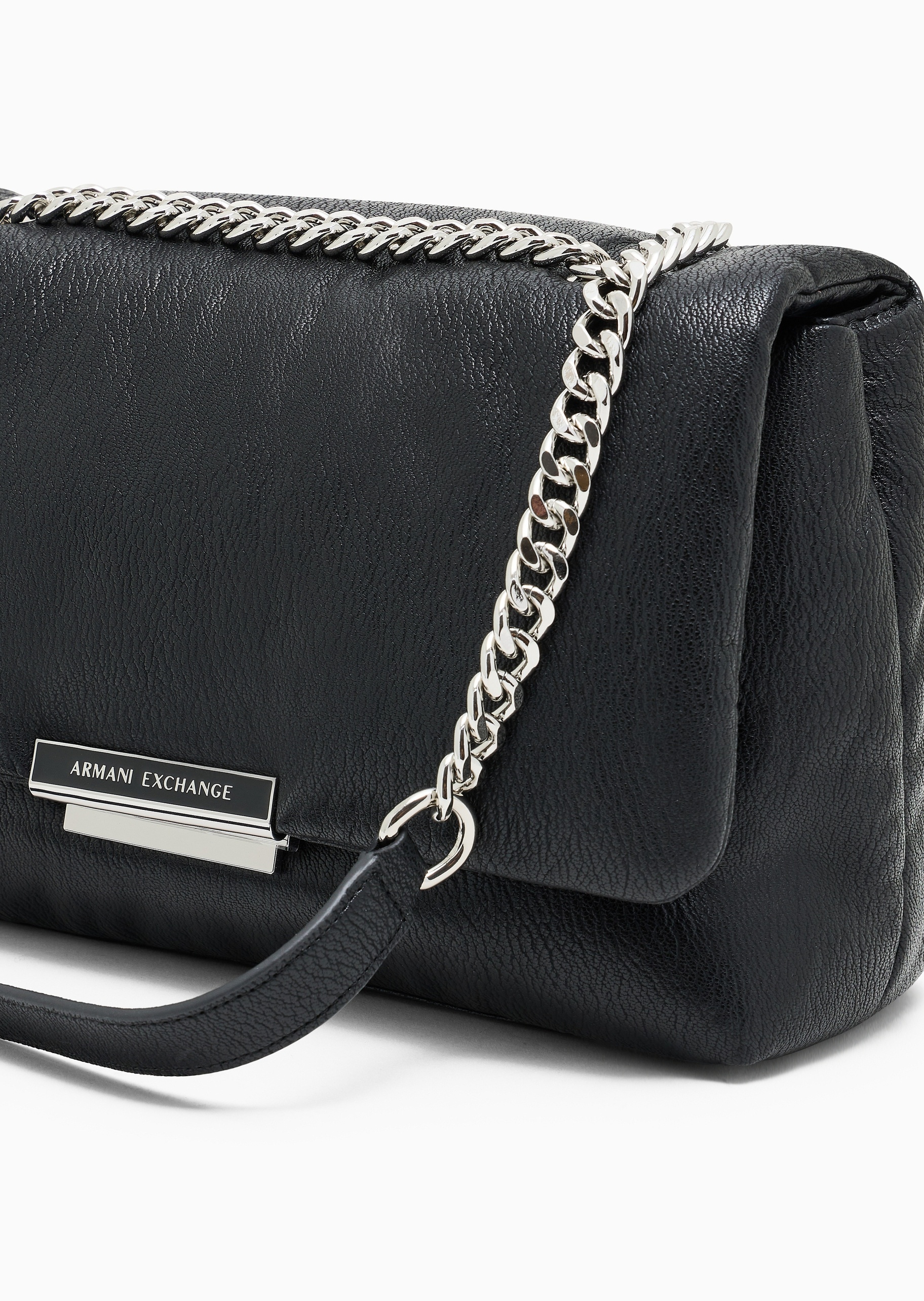 ARMANI EXCHANGE 女士商务通勤单肩斜挎链条邮差包