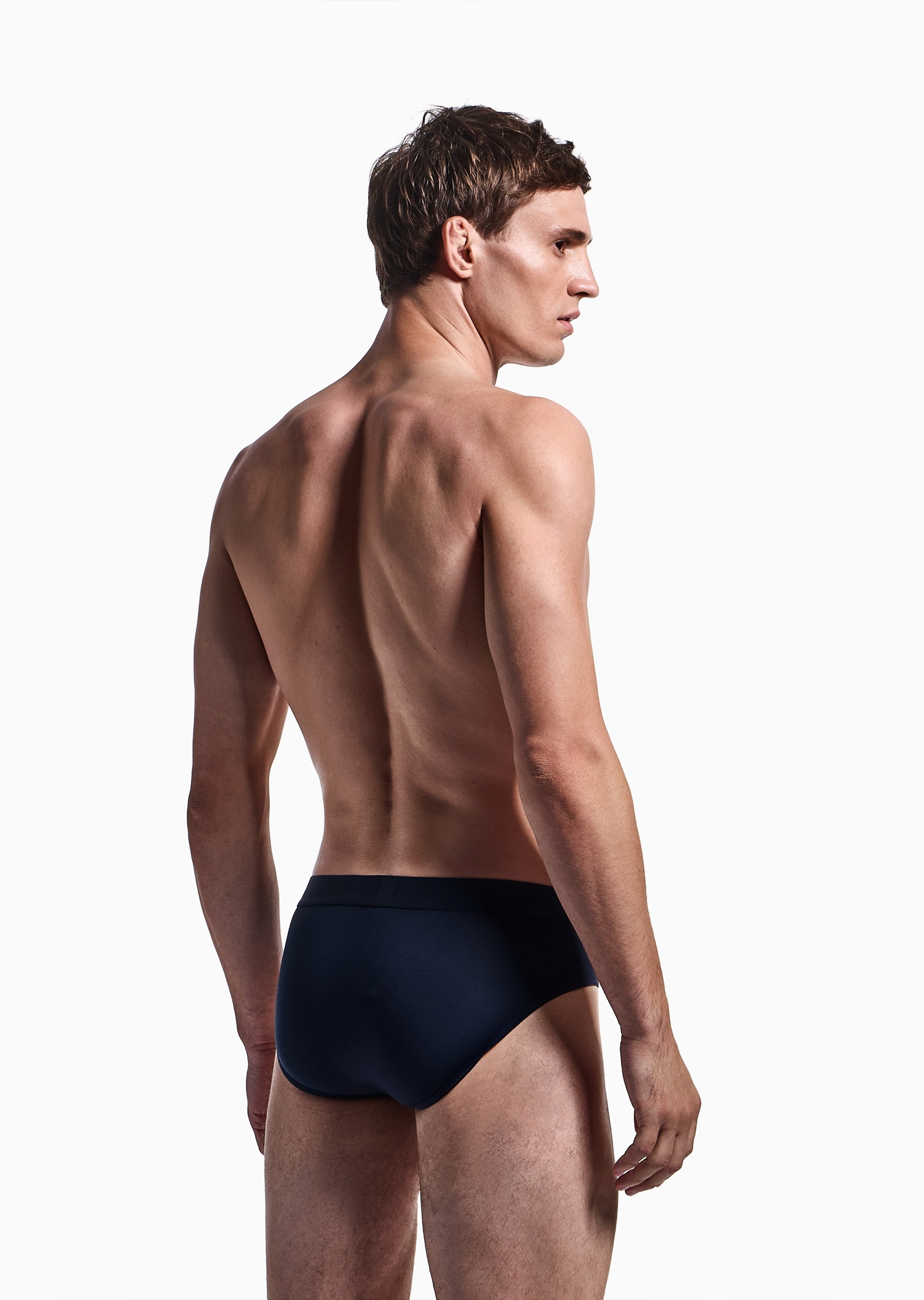 Giorgio Armani 男士三条装轻奢莫代尔性感三角内裤套装礼物