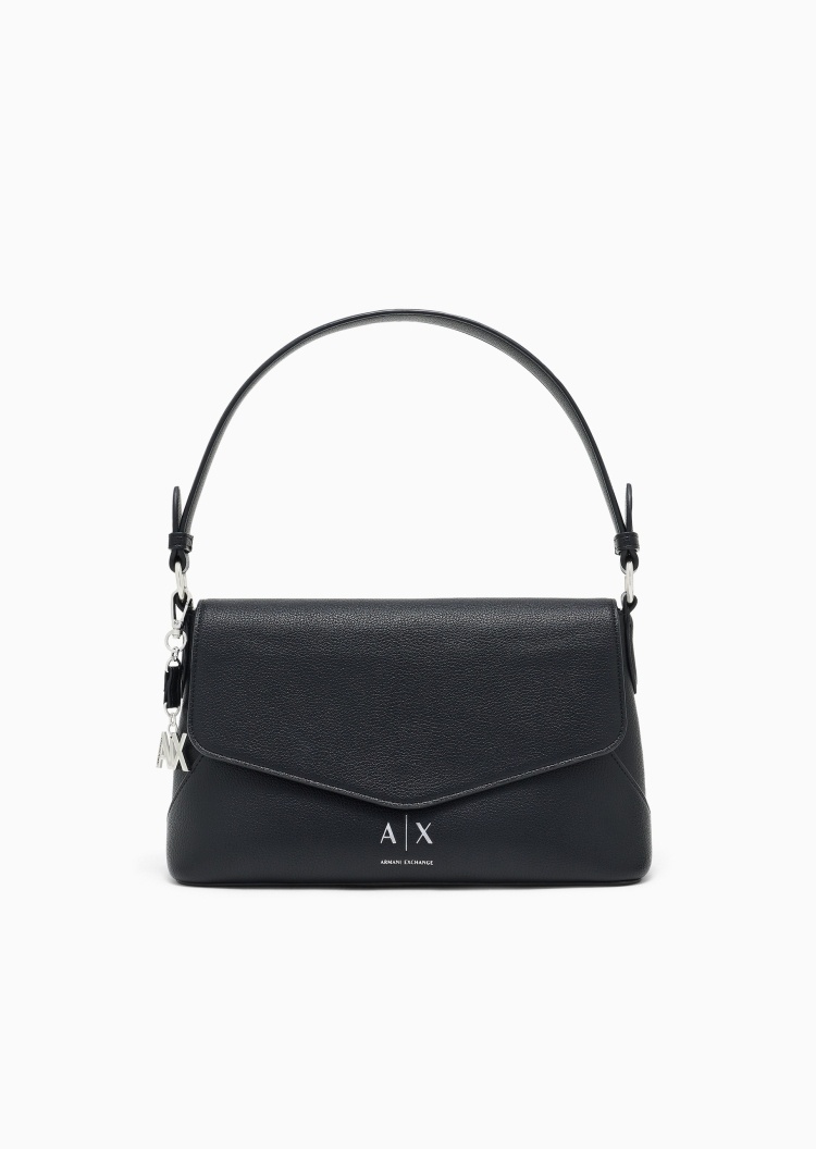 ARMANI EXCHANGE 女士翻盖可拆肩带休闲手提斜挎包