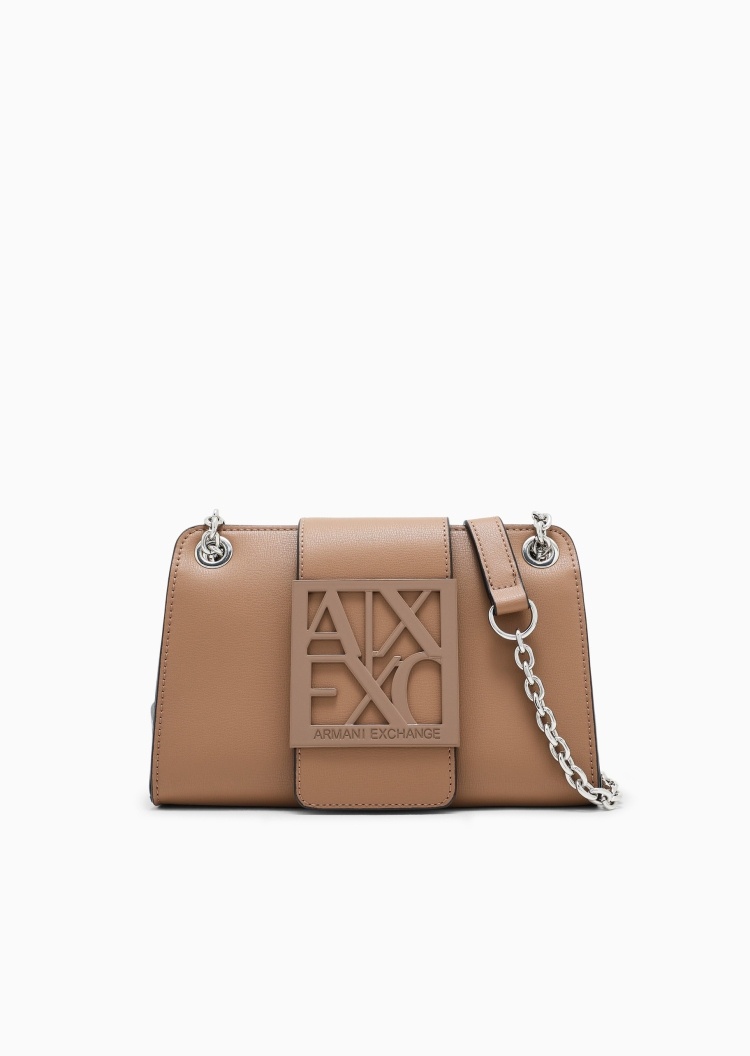 ARMANI EXCHANGE 女士多卡位商务通勤休闲时尚单肩斜挎包