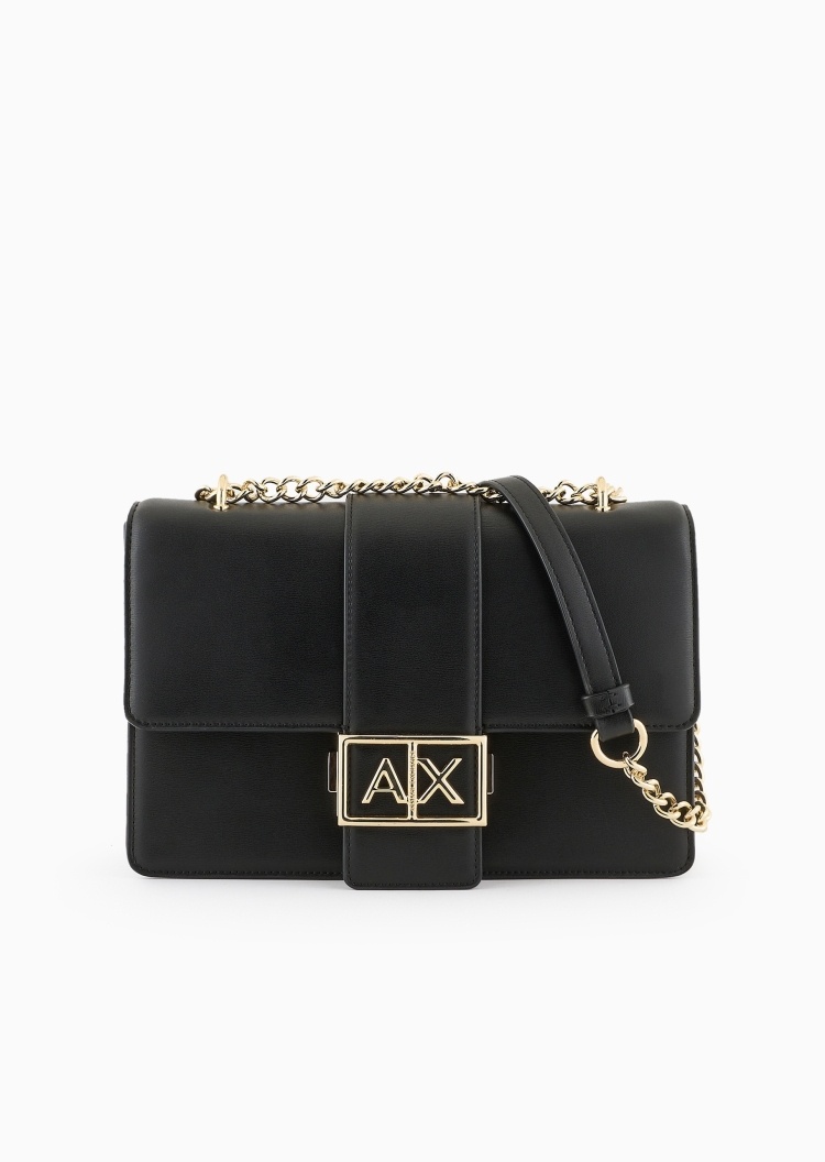 ARMANI EXCHANGE 女士商务通勤小号单肩斜挎邮差包