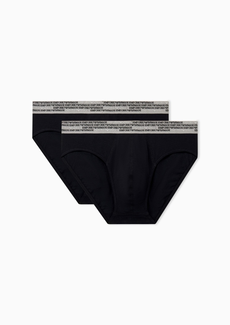 Emporio Armani 男士三角两条装性感轻奢礼物内裤套装