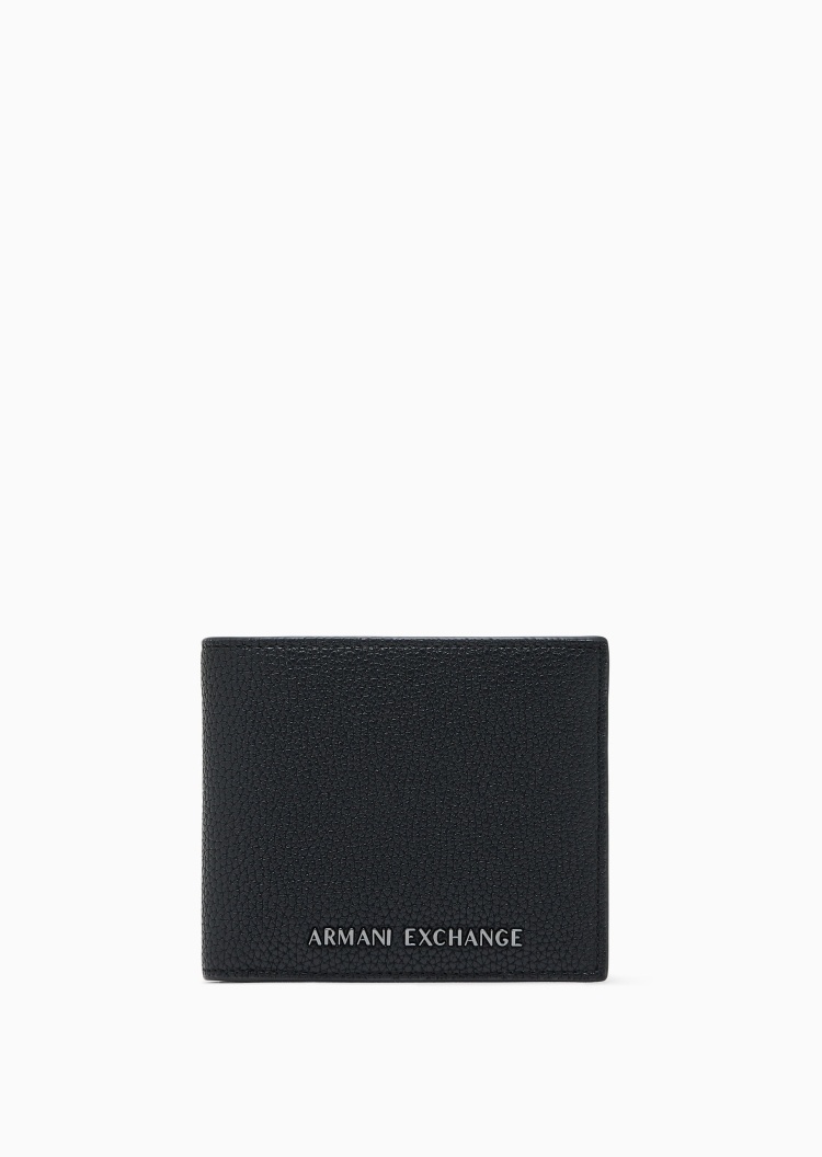 ARMANI EXCHANGE 男士对折短款多卡位商务休闲手拿钱包