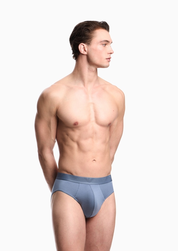 Emporio Armani 男士莱赛尔弹力三角礼物性感轻奢内裤