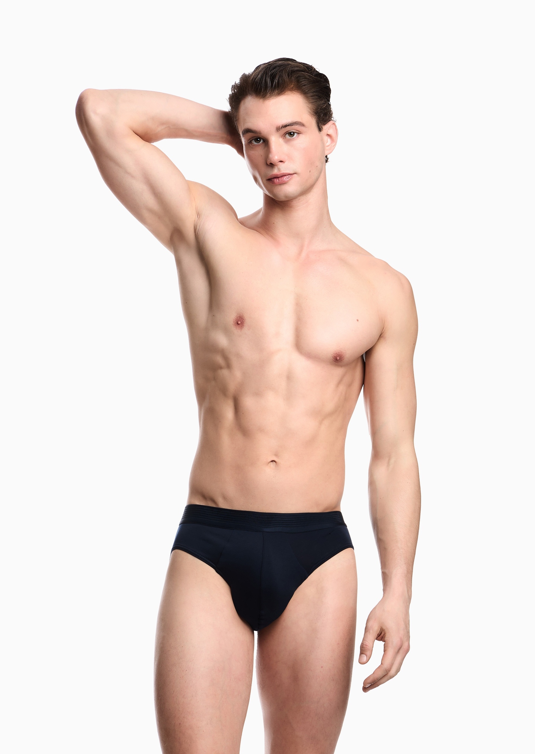 Emporio Armani 男士莱赛尔弹力三角礼物性感轻奢内裤