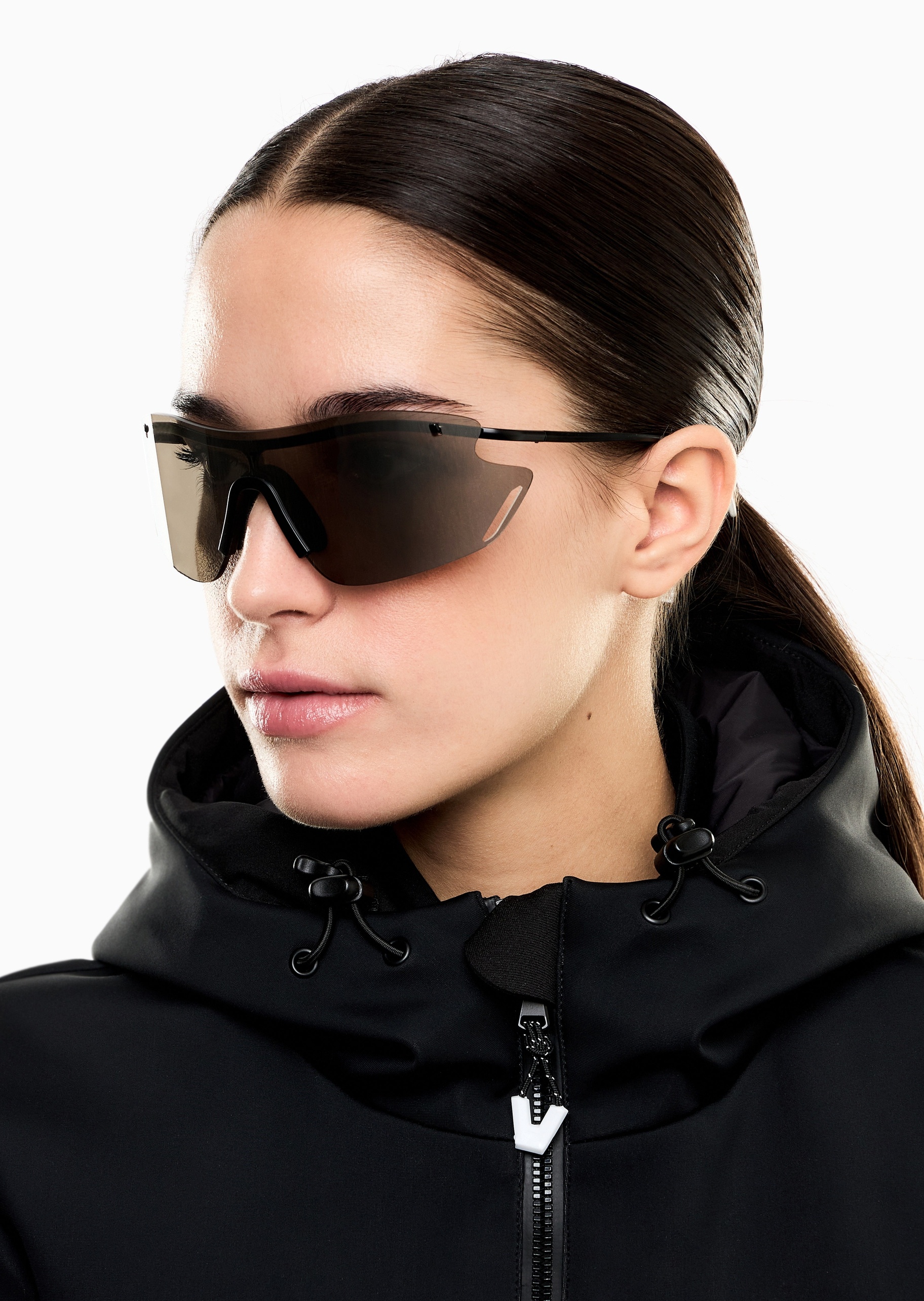 EA7 男士不规则形运动时尚潮流太阳眼镜