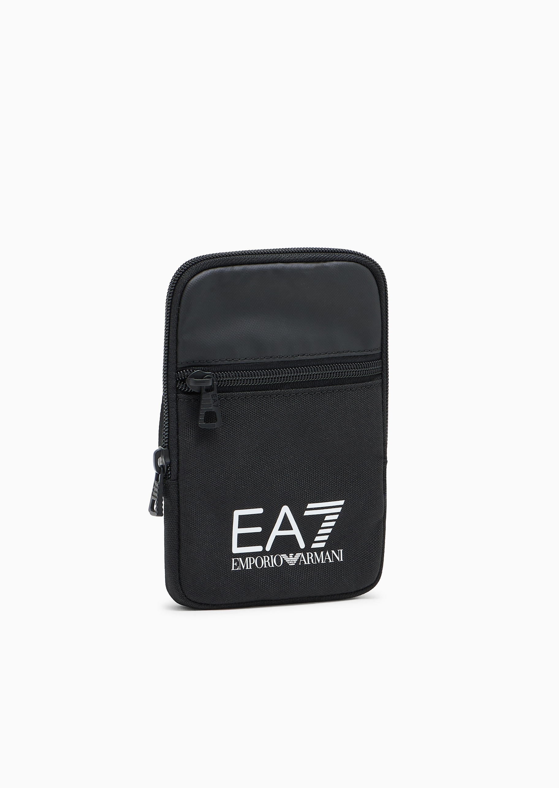 EA7 男女同款拉链长方形可调节单肩斜挎包
