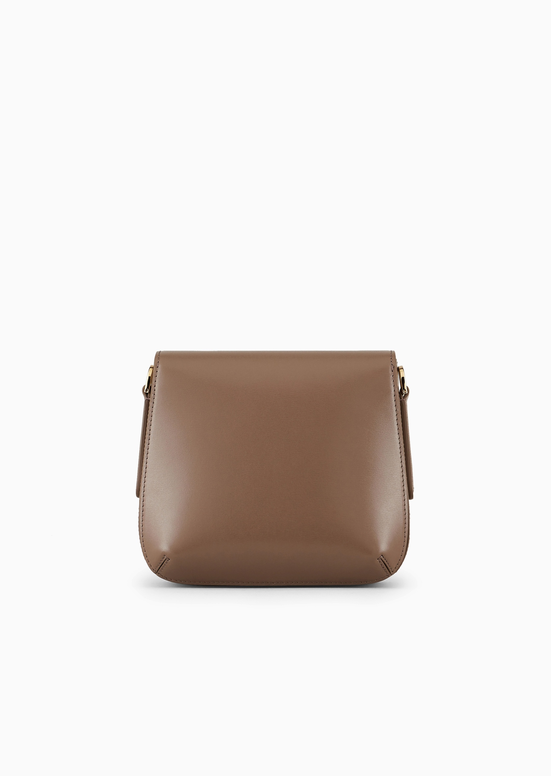 Giorgio Armani 女士牛皮革小号翻盖磁扣可拆肩带单肩斜挎包