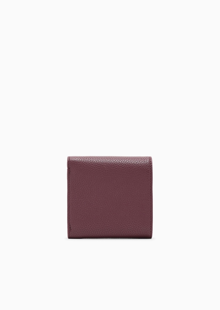 ARMANI EXCHANGE 女士按扣三折短款拉链内袋多卡位手拿钱包