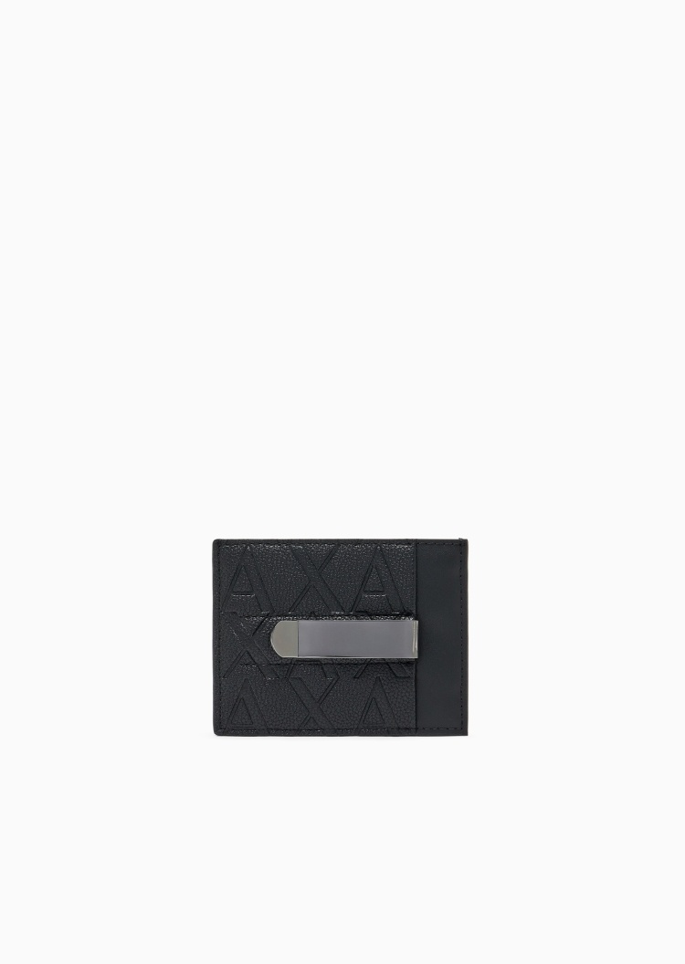 ARMANI EXCHANGE 男士扁平方形多卡位配钱夹手拿卡夹