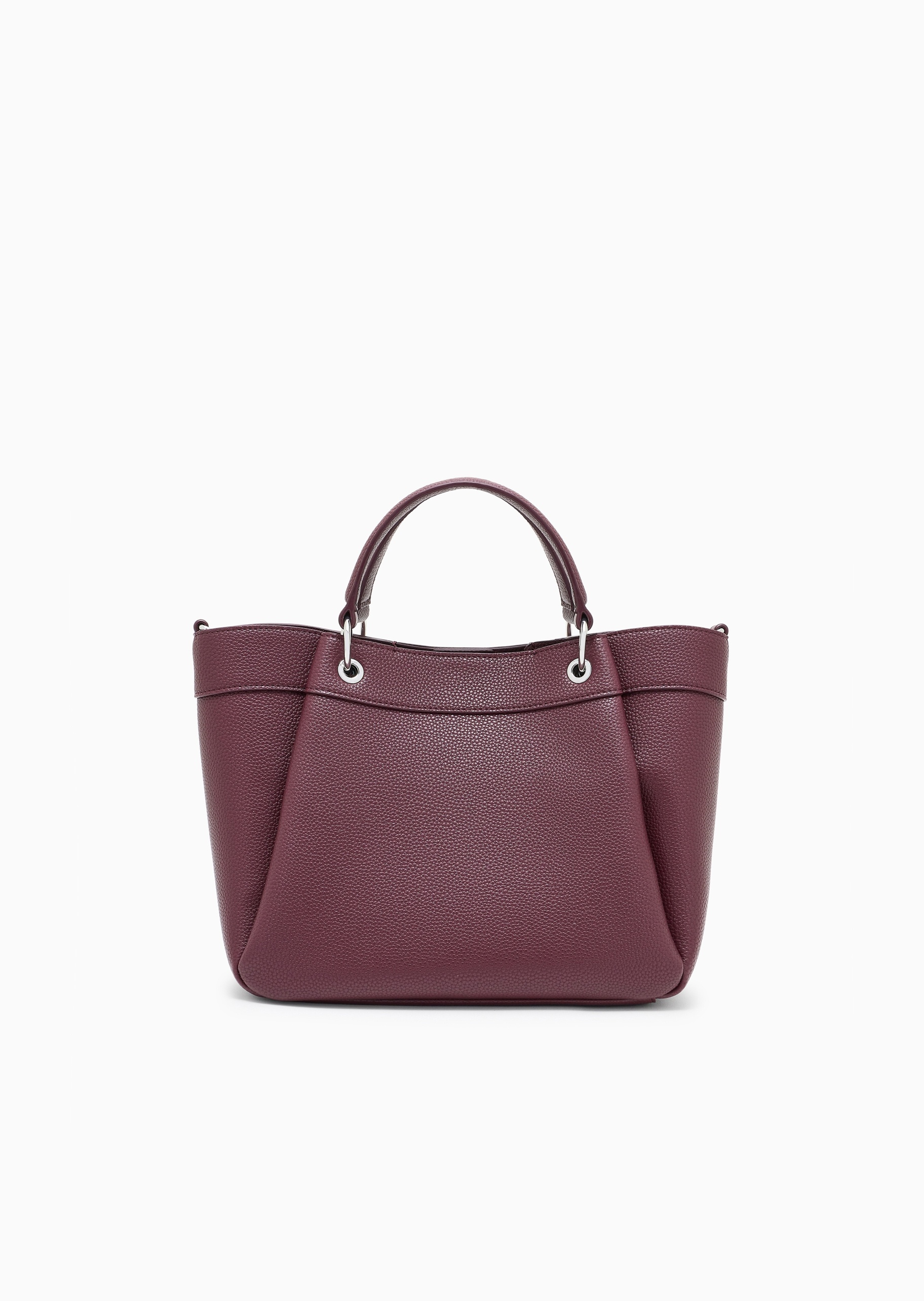 ARMANI EXCHANGE 女士中号磁扣可拆肩带手提斜挎托特包