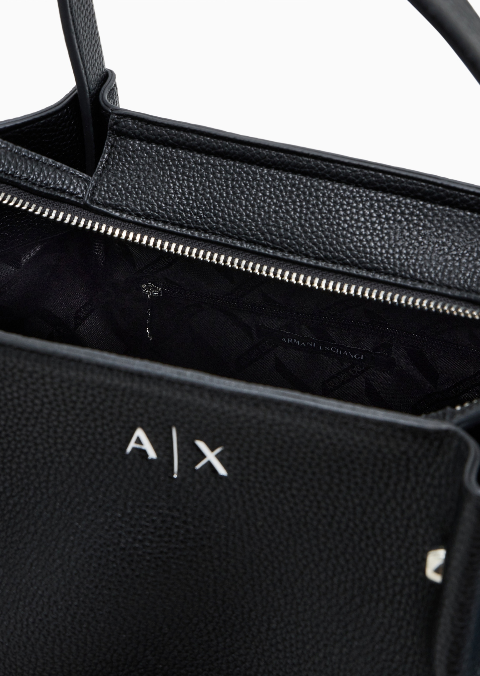 ARMANI EXCHANGE 女士拉链可拆肩带手提单肩斜挎托特包