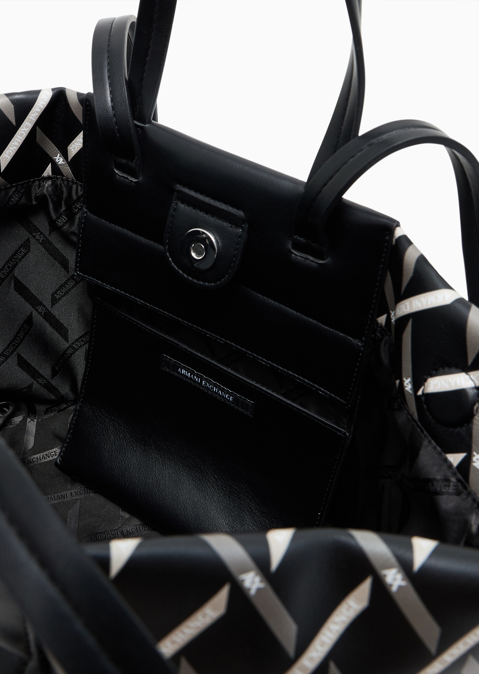 ARMANI EXCHANGE 女士通勤休闲单肩手提中号托特包
