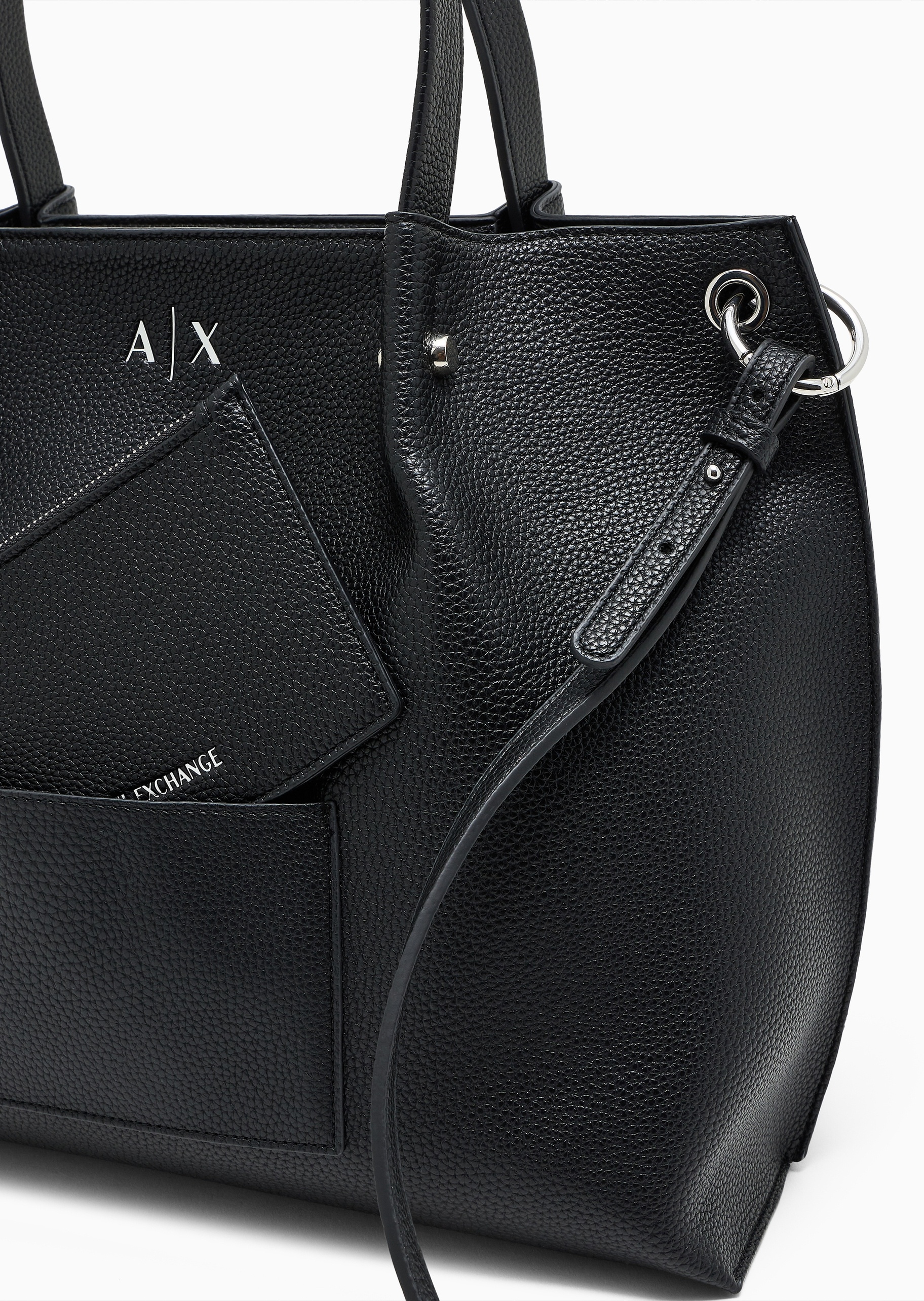 ARMANI EXCHANGE 女士拉链可拆肩带手提单肩斜挎托特包