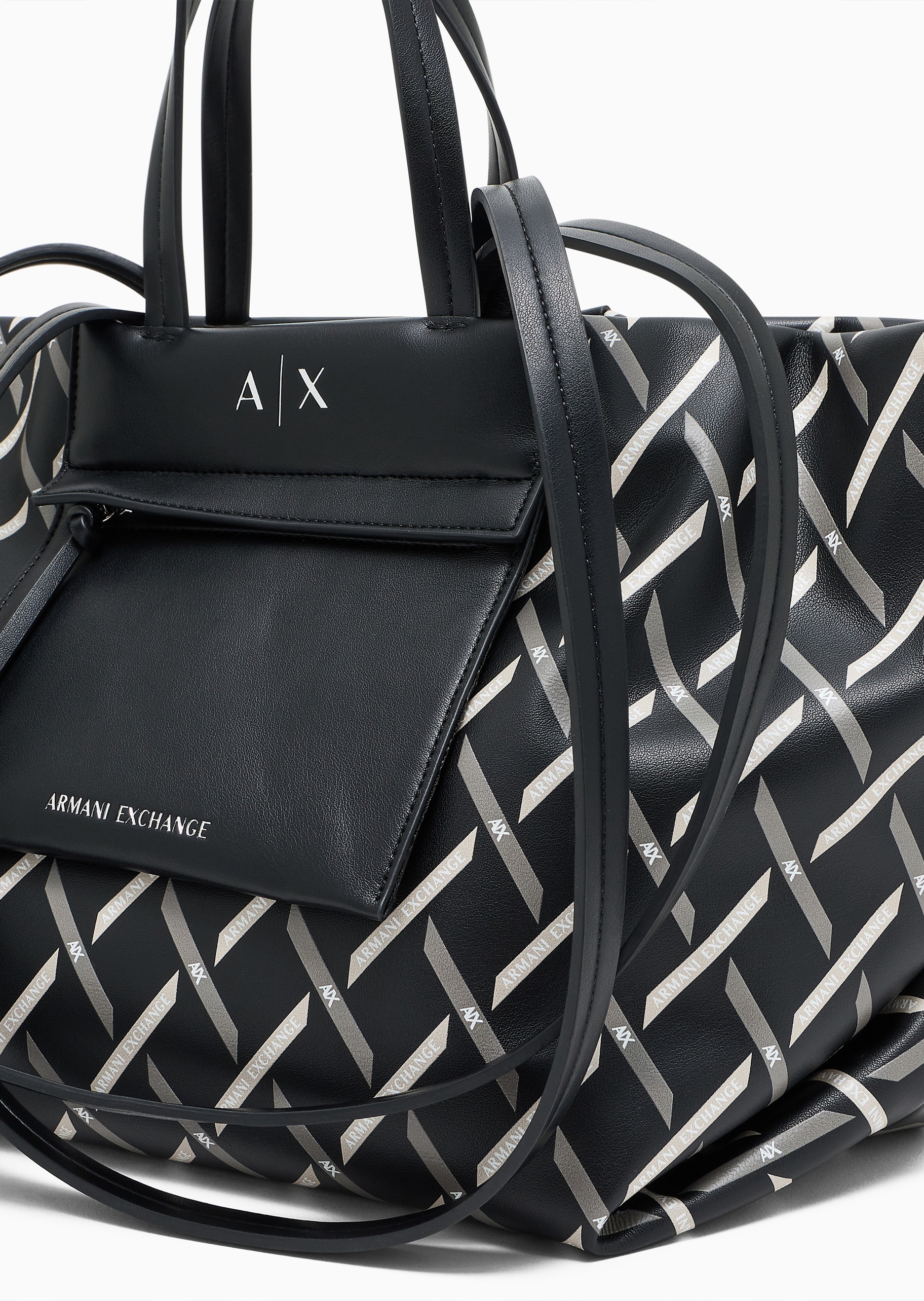 ARMANI EXCHANGE 女士通勤休闲单肩手提中号托特包