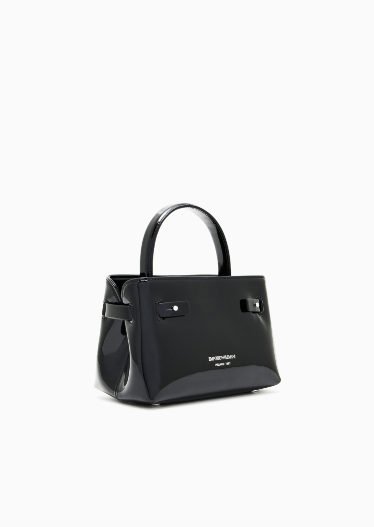 Emporio Armani 女士可拆卸肩带结饰单肩斜挎手提包