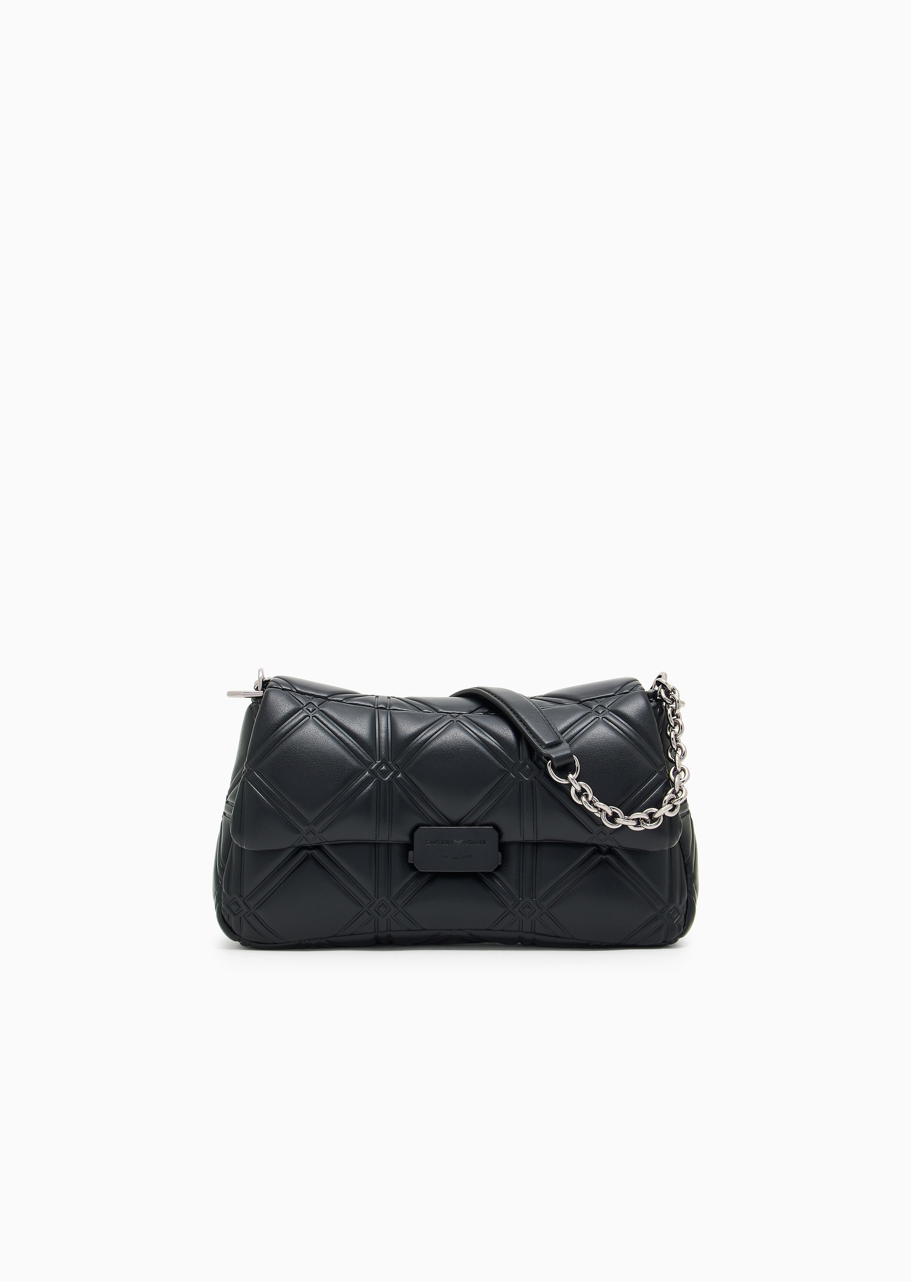 Emporio Armani 女士压花商务休闲通勤单肩斜挎包