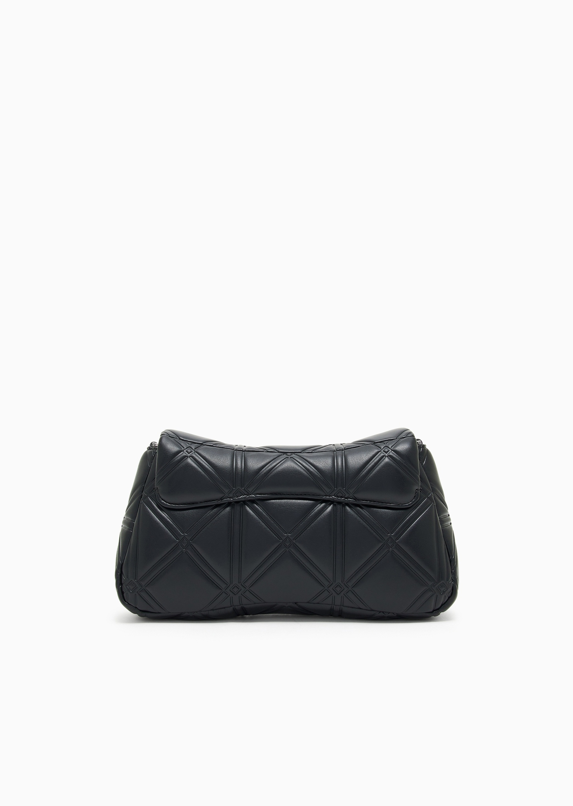 Emporio Armani 女士压花商务休闲通勤单肩斜挎包