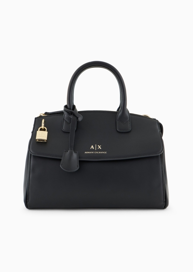 ARMANI EXCHANGE 女士商务通勤休闲手提斜挎单肩波士顿包
