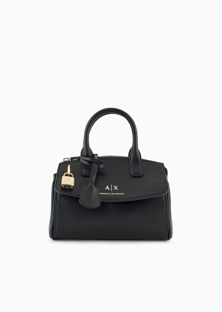 ARMANI EXCHANGE 女士通勤商务休闲手提斜挎单肩波士顿包