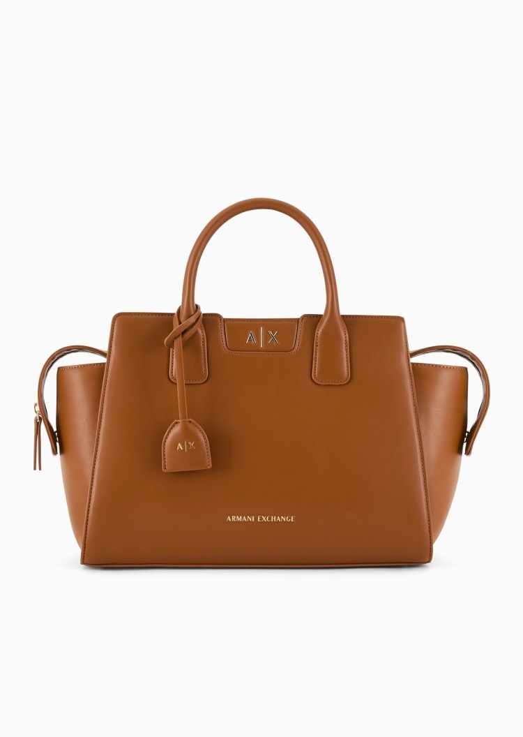 ARMANI EXCHANGE 女士拉链可拆肩带手提单肩斜挎托特包