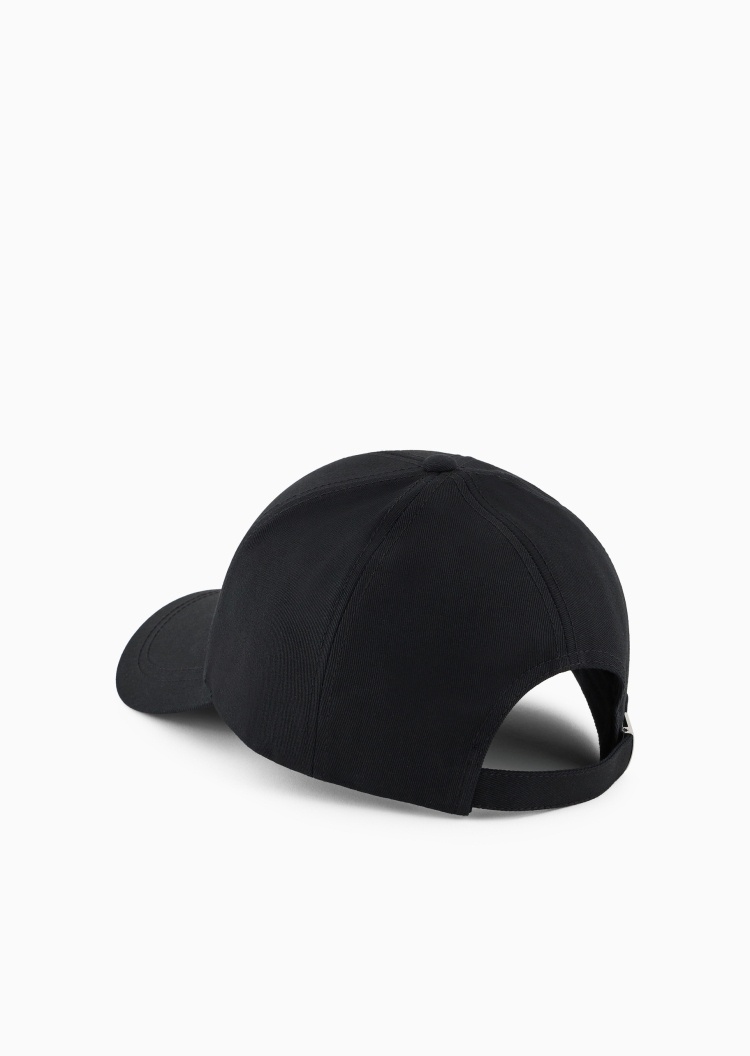 EA7 男女同款纯棉宽帽檐出游休闲棒球鸭舌帽