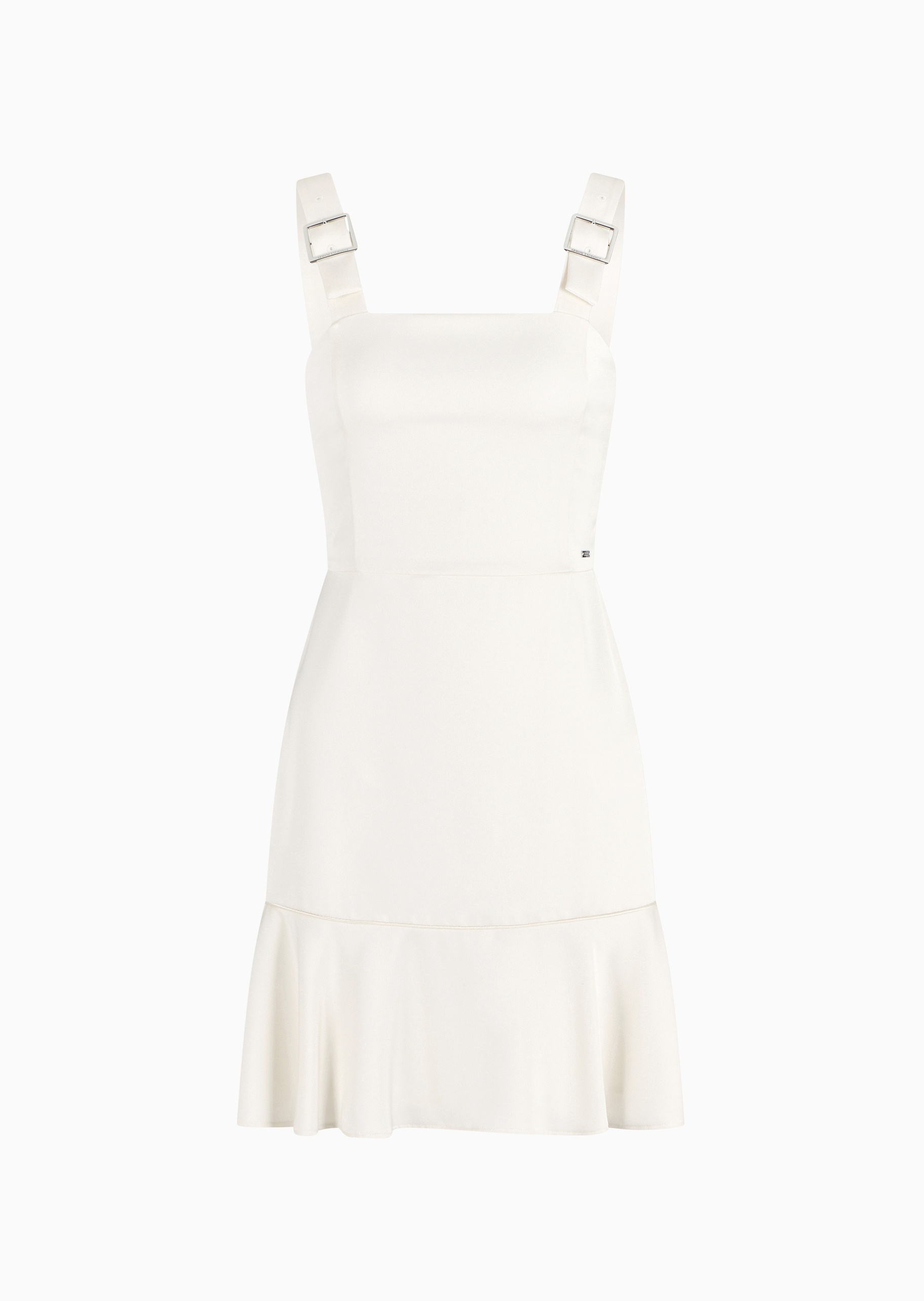 ARMANI EXCHANGE 女士短款A字可调节背带纯色连衣裙