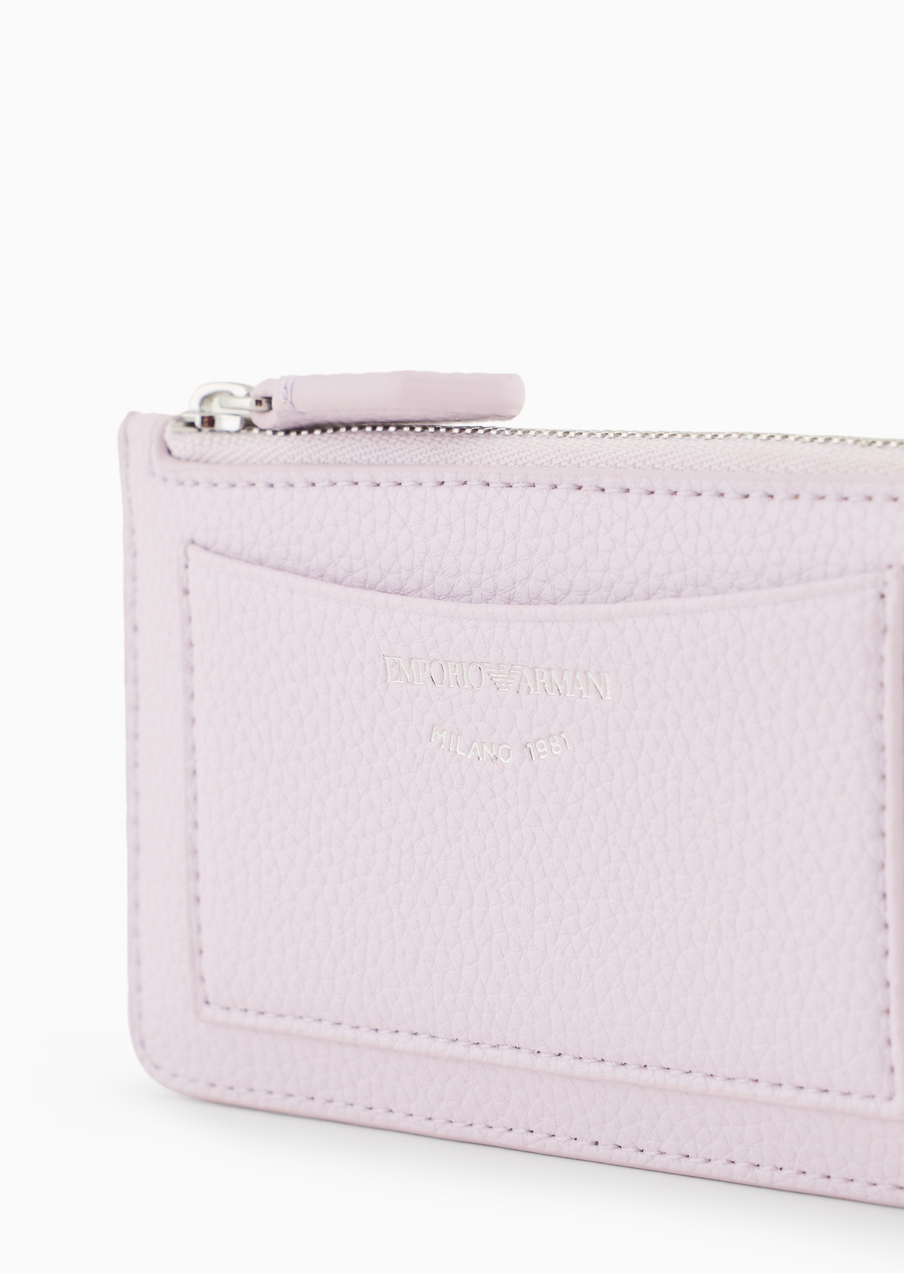 Emporio Armani 女士拉链多卡位轻便小巧钱夹钱包卡包一体