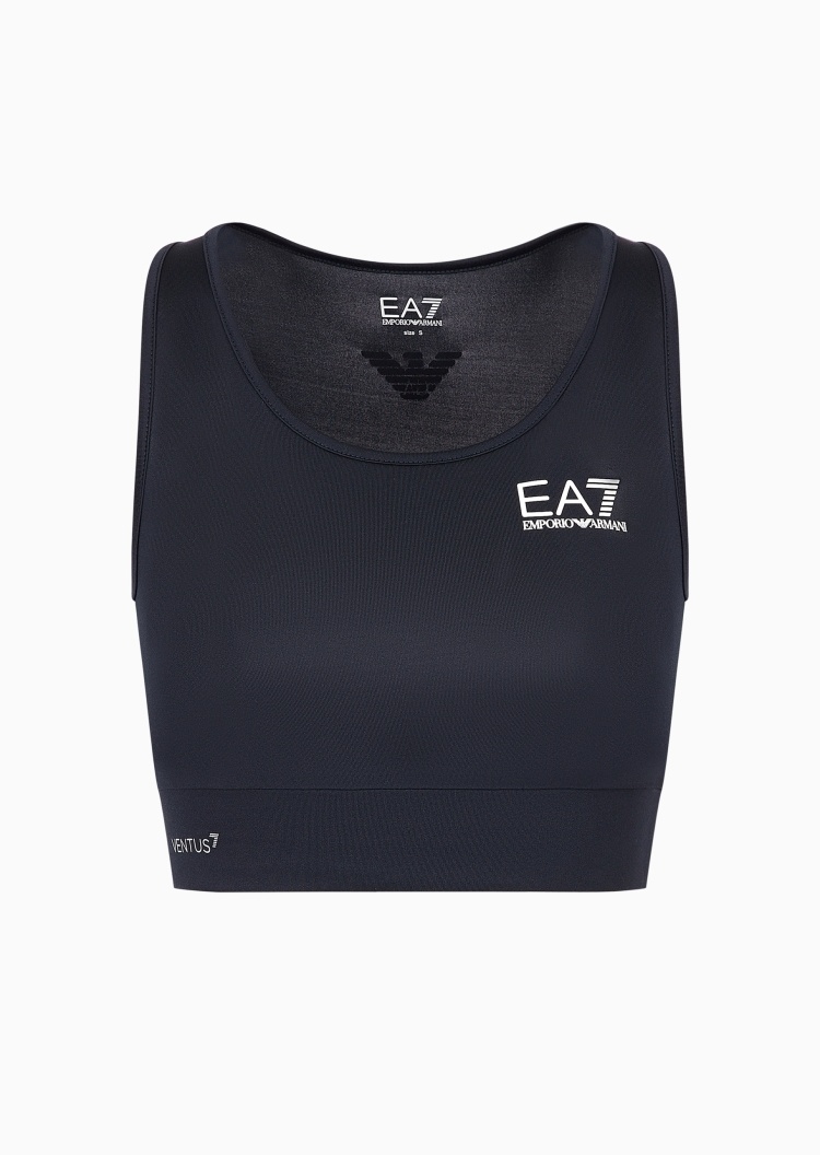 EA7 女士VENTUS7无袖圆领网球运动文胸