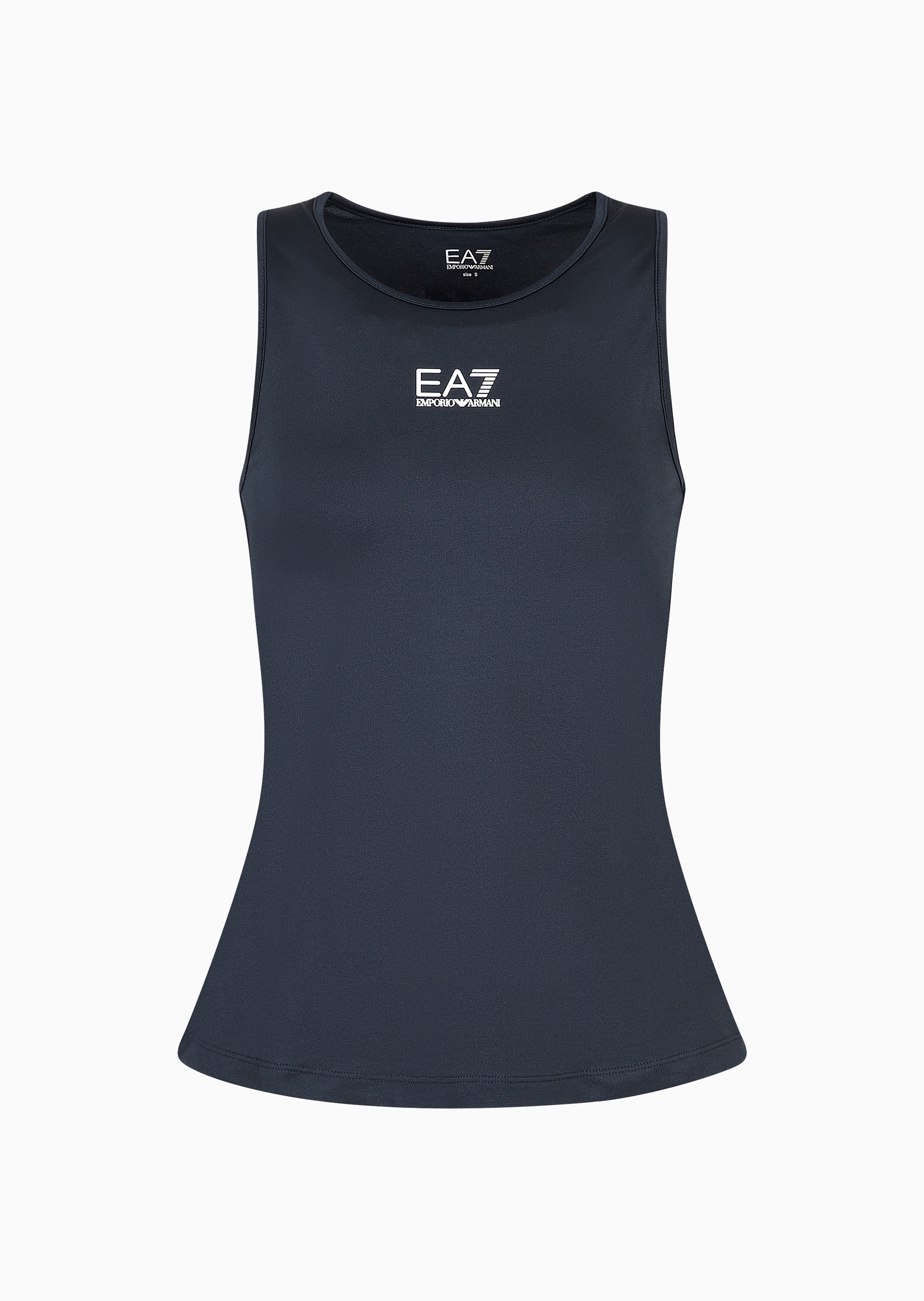 EA7 女士VENTUS7弹力修身无袖网球背心