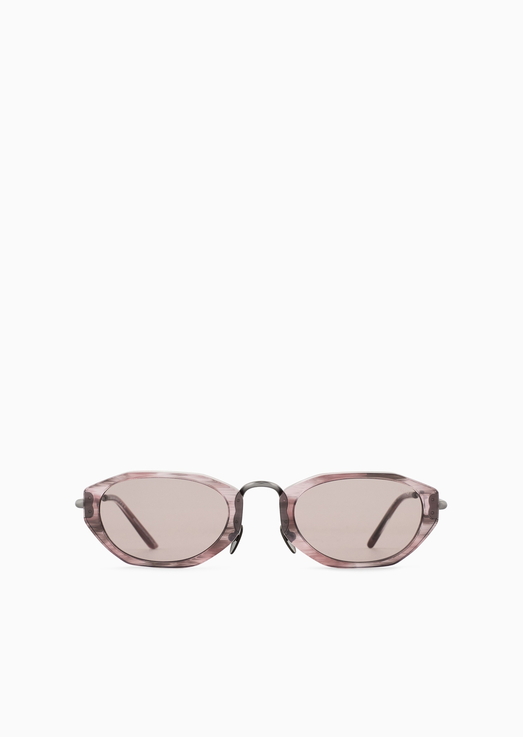 Giorgio Armani 男士不规则形小框时尚潮流太阳眼镜