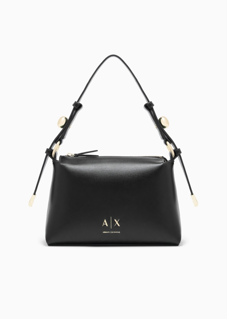 ARMANI EXCHANGE 女士拉链可拆肩带手提单肩斜挎包