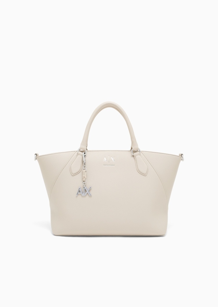 ARMANI EXCHANGE 女士拉链可拆肩带手提单肩斜挎托特包