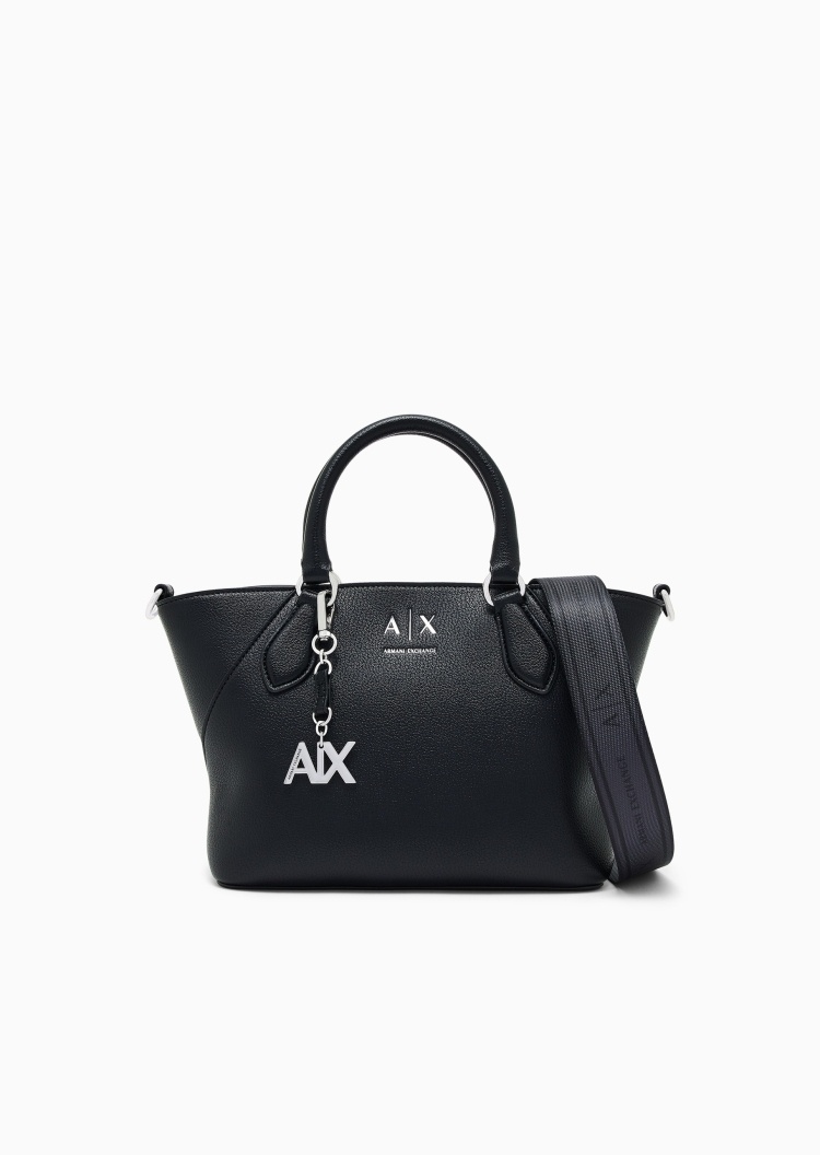 ARMANI EXCHANGE 女士拉链可拆肩带手提单肩斜挎托特包