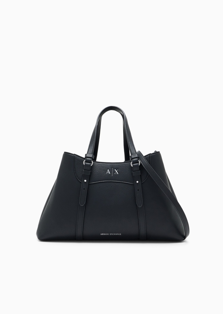 ARMANI EXCHANGE 女士可拆肩带手提单肩斜挎托特包