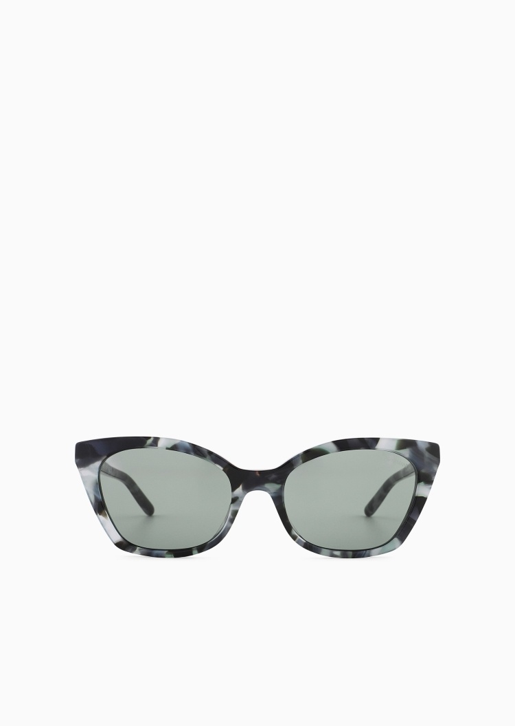 Emporio Armani 女士猫眼复古风时尚太阳眼镜墨镜